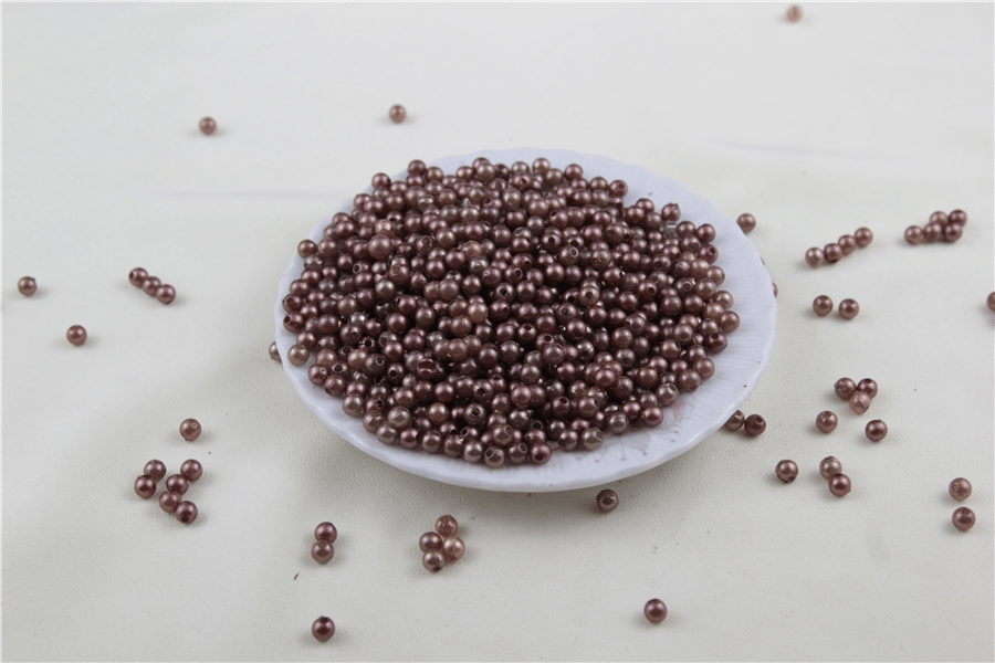 5 mm Mürdüm Tonları İnci Boncuk 30 Gr (Kolye, Bileklik, Küpe ve Takı Yapımı)