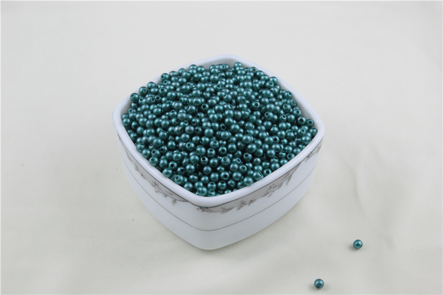 5 mm Petrol Yeşili İnci Boncuk 30 Gr (Kolye, Bileklik, Küpe ve Takı Yapımı)