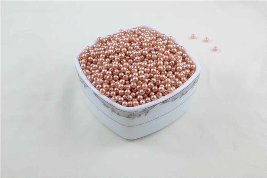 5 mm Rose Gold Rengi İnci Boncuk 30 Gr (Kolye, Bileklik, Küpe ve Takı Yapımı)