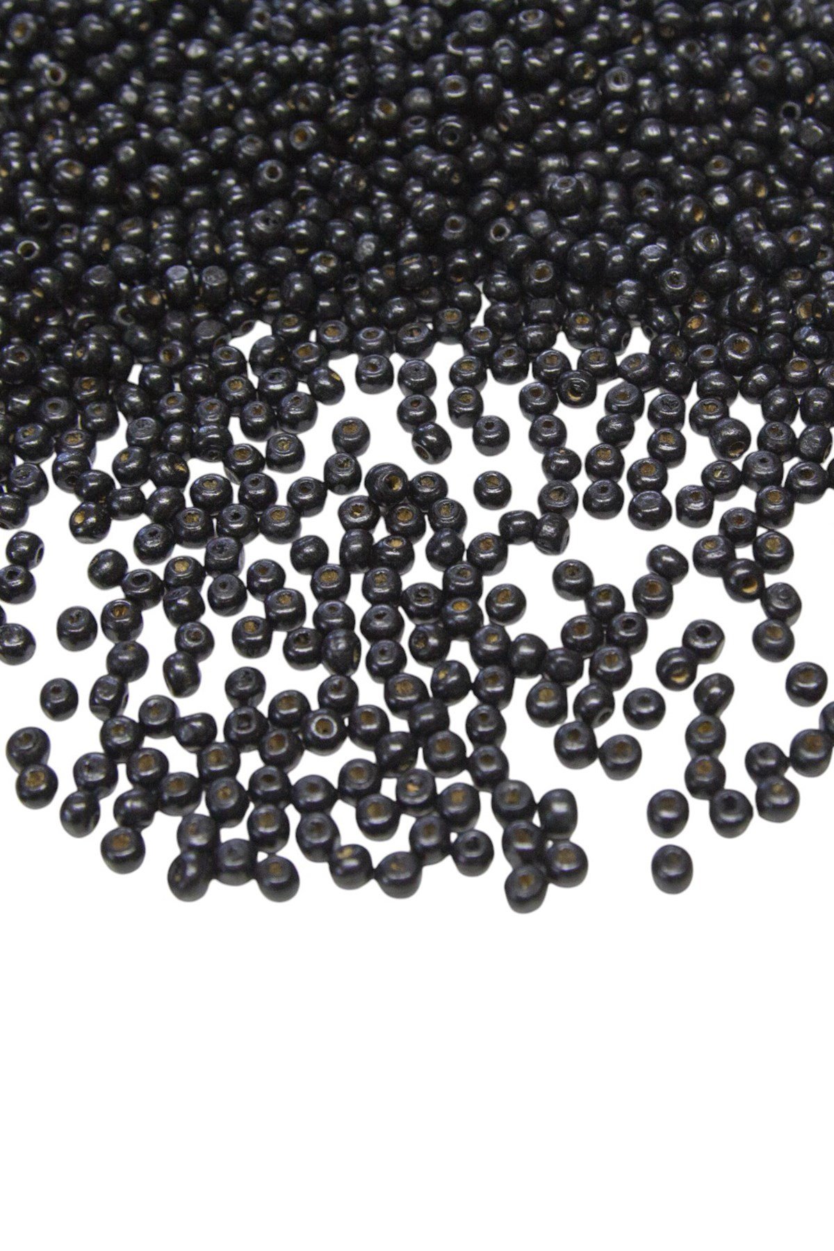 5 mm Siyah Ahşap Boncuk 45 gr