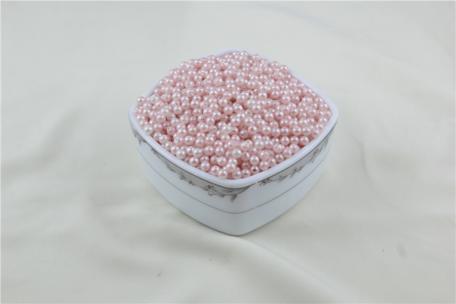5 mm Soluk Pudra İnci Boncuk 30 Gr (Kolye, Bileklik, Küpe ve Takı Yapımı)
