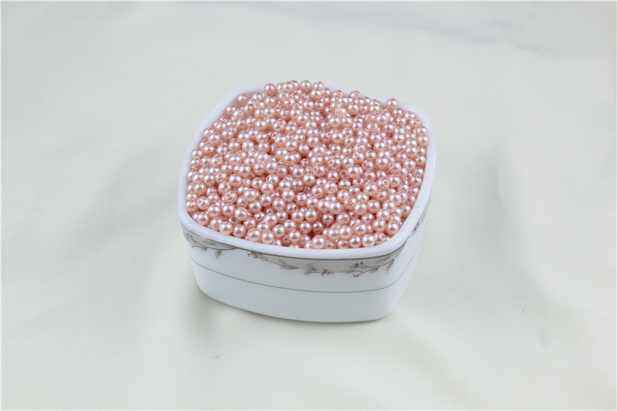 5 mm Somon Pembe1 Pudra İnci Boncuk 30 Gr (Kolye, Bileklik, Küpe ve Takı Yapımı)