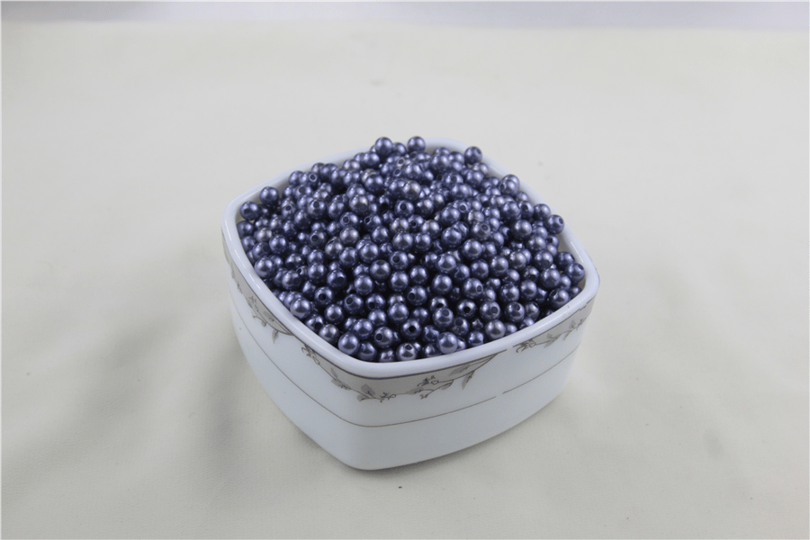 6 mm 2 Renk Karışık Mor İnci Boncuk 30 Gr (Kolye, Bileklik, Küpe ve Takı Yapımı)