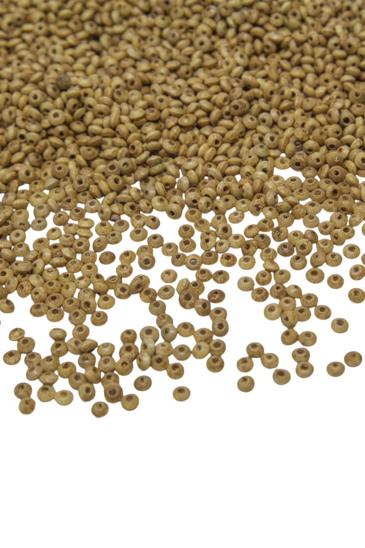6 mm Aladdin Meşe Rengi Ahşap Boncuk 50 gr