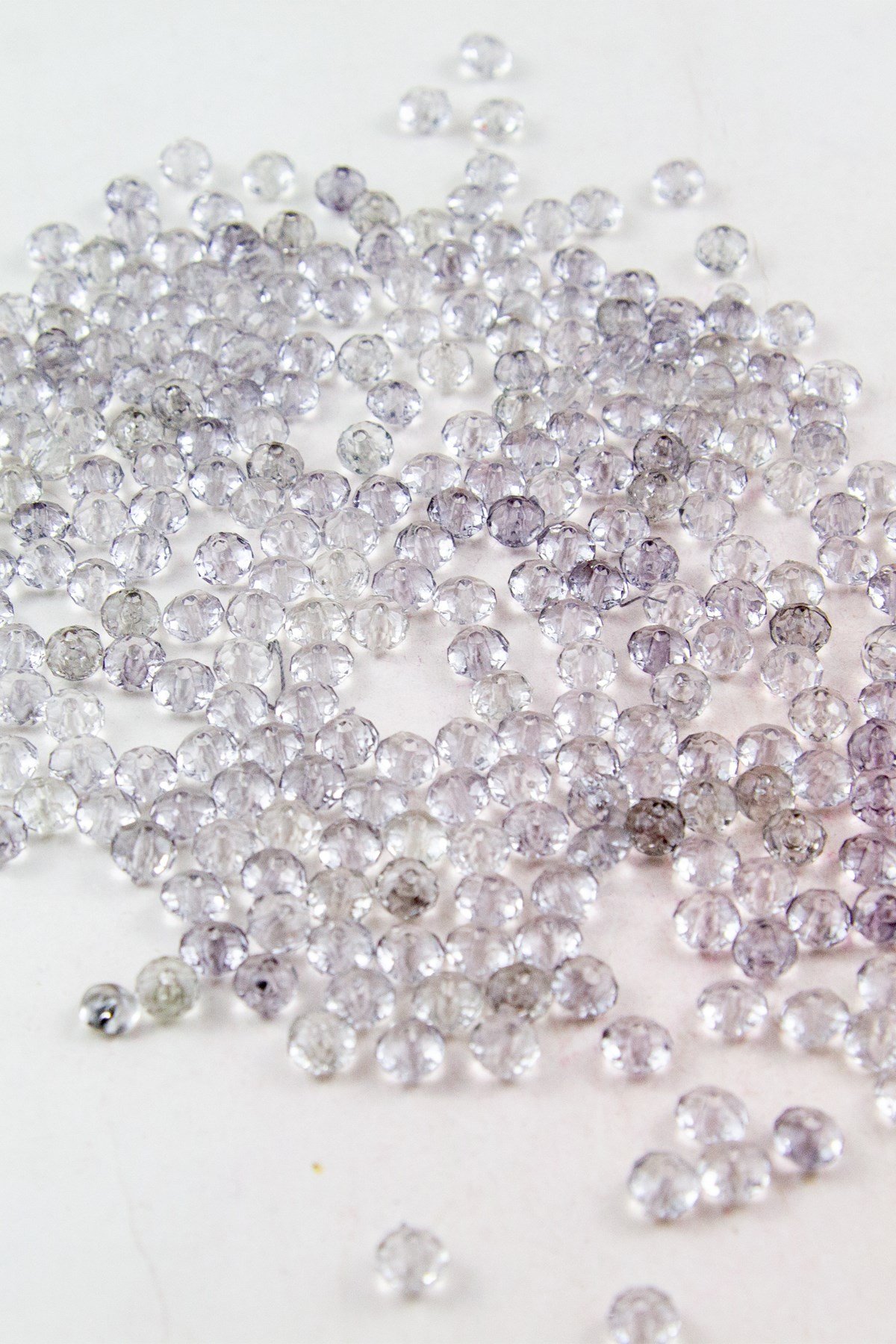 6 mm Basık Çift Renk Boncuk Aksesuar Takı Malzemesi (25 Gram)