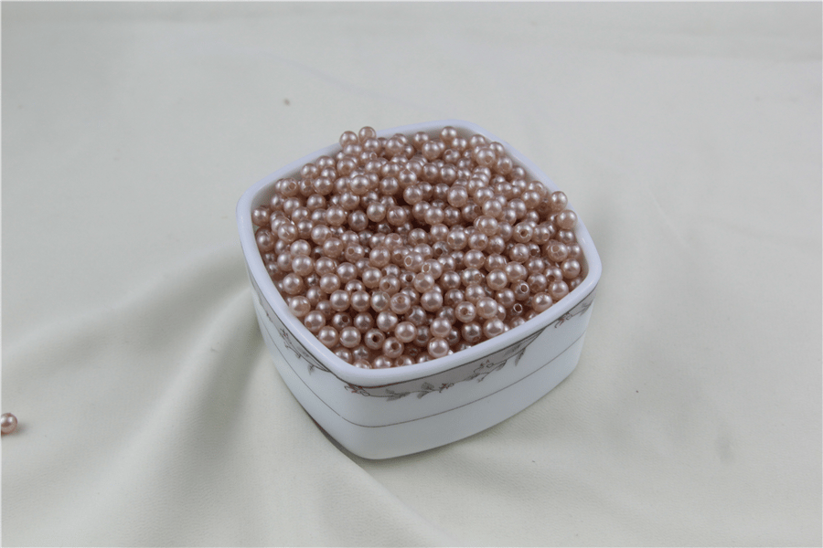 6 mm Koyu Krem Tonları İnci Boncuk 30 Gr (Kolye, Bileklik, Küpe ve Takı Yapımı)