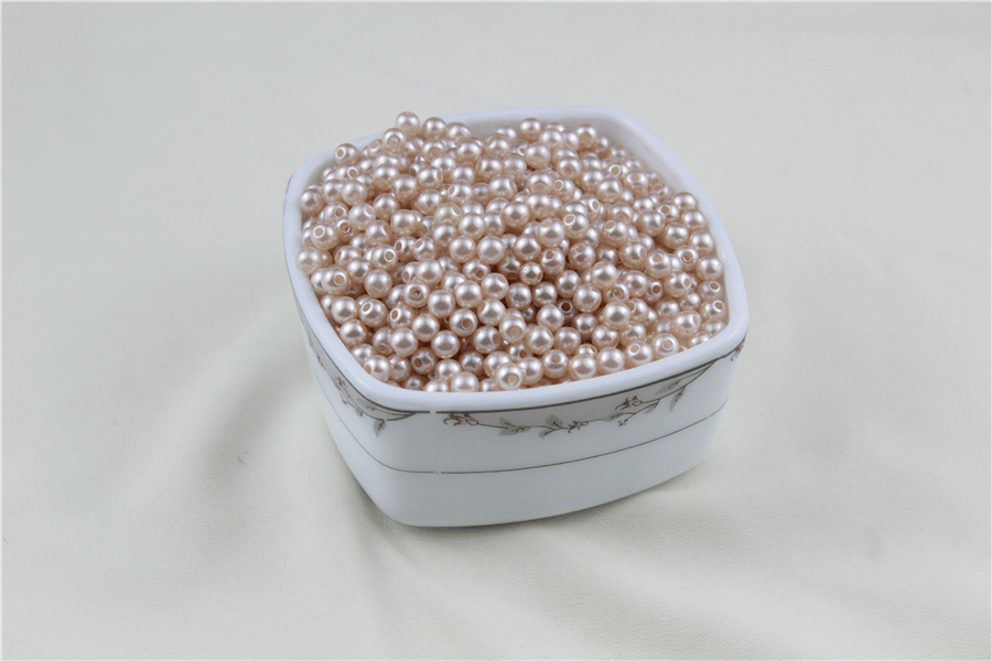 6 mm Krem Tonları İnci Boncuk 30 Gr (Kolye, Bileklik, Küpe ve Takı Yapımı)