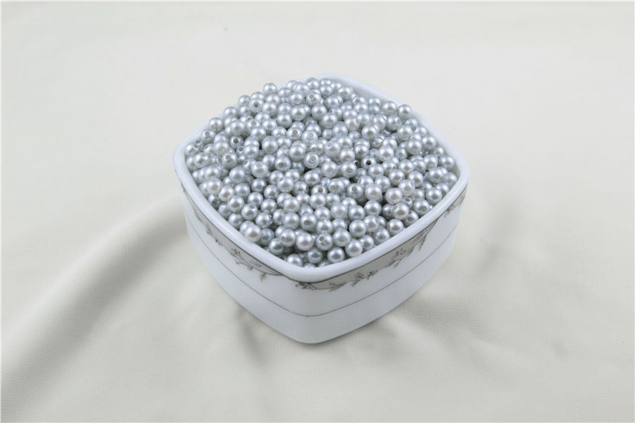 6 mm Mat Grimsi İnci Boncuk 30 Gr (Kolye, Bileklik, Küpe ve Takı Yapımı)