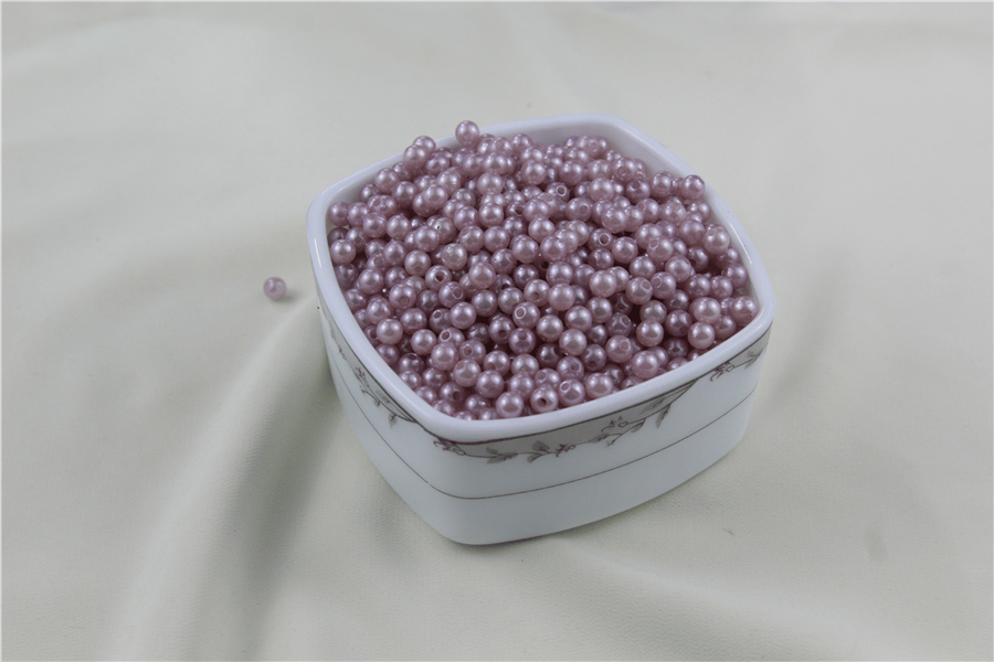 6 mm Soluk Pembe İnci Boncuk 30 Gr (Kolye, Bileklik, Küpe ve Takı Yapımı)