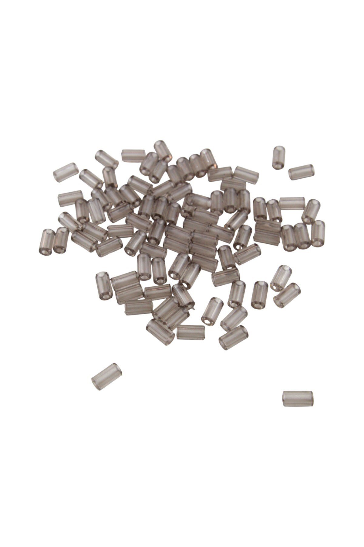 6x12 mm Kahverengi Huni Akrilik Boncuk Takı Malzemesi (25 gr 75 Adet)