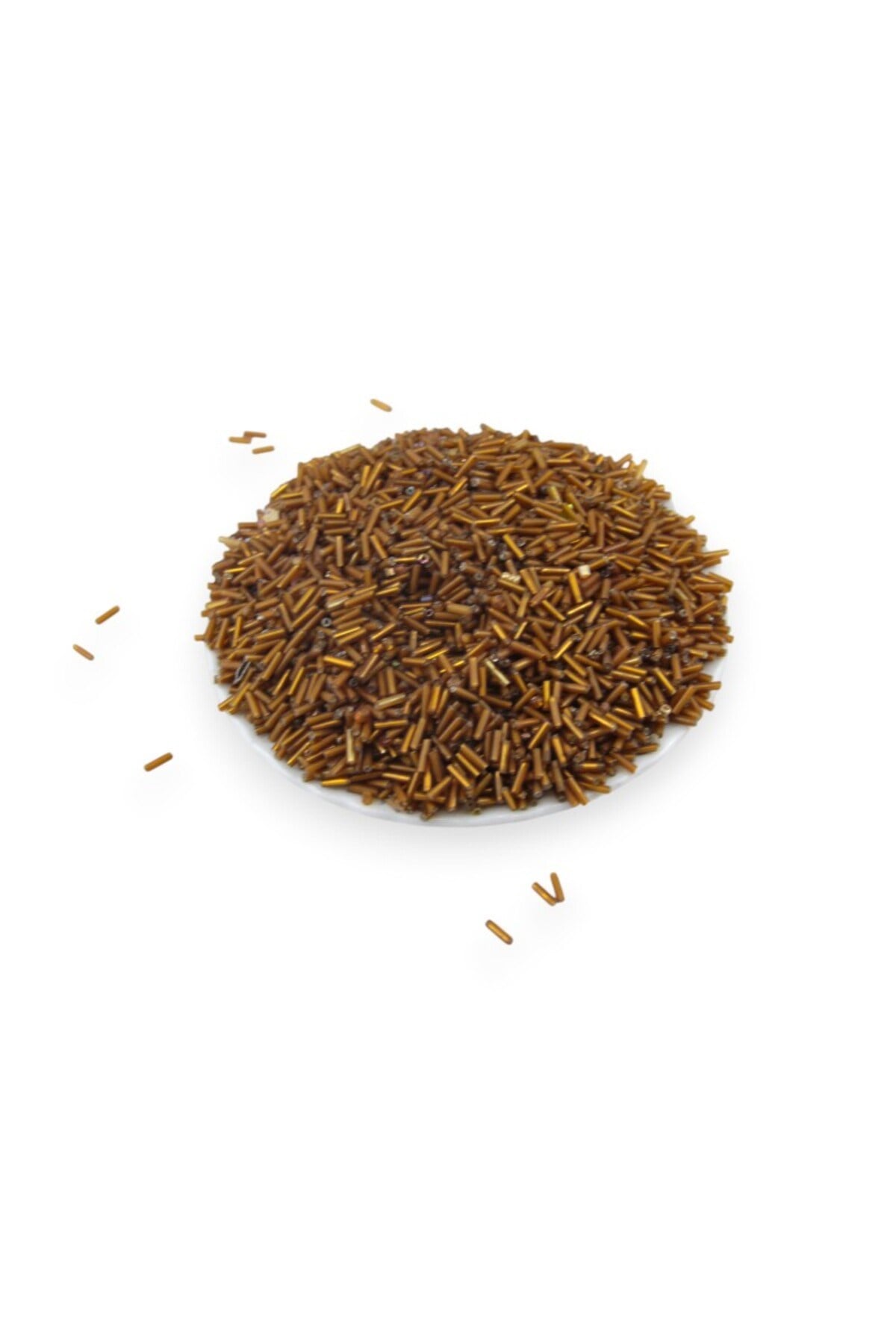 6x2 mm Bal Köpüğü Boru Boncuk 100 Gr
