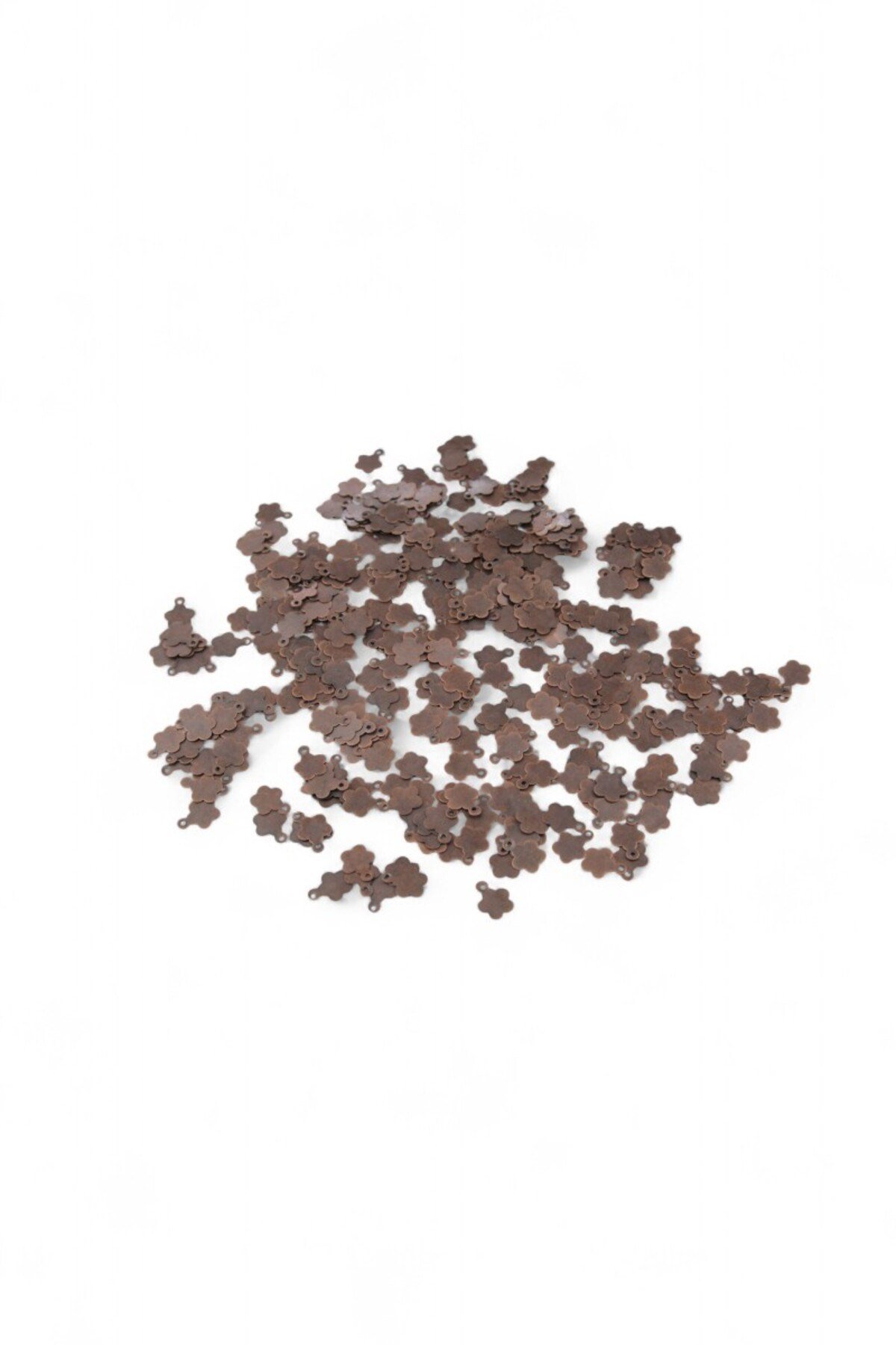 8 mm Papatya Desen Bakır Pul Payet (20 Gr 230 Adet)