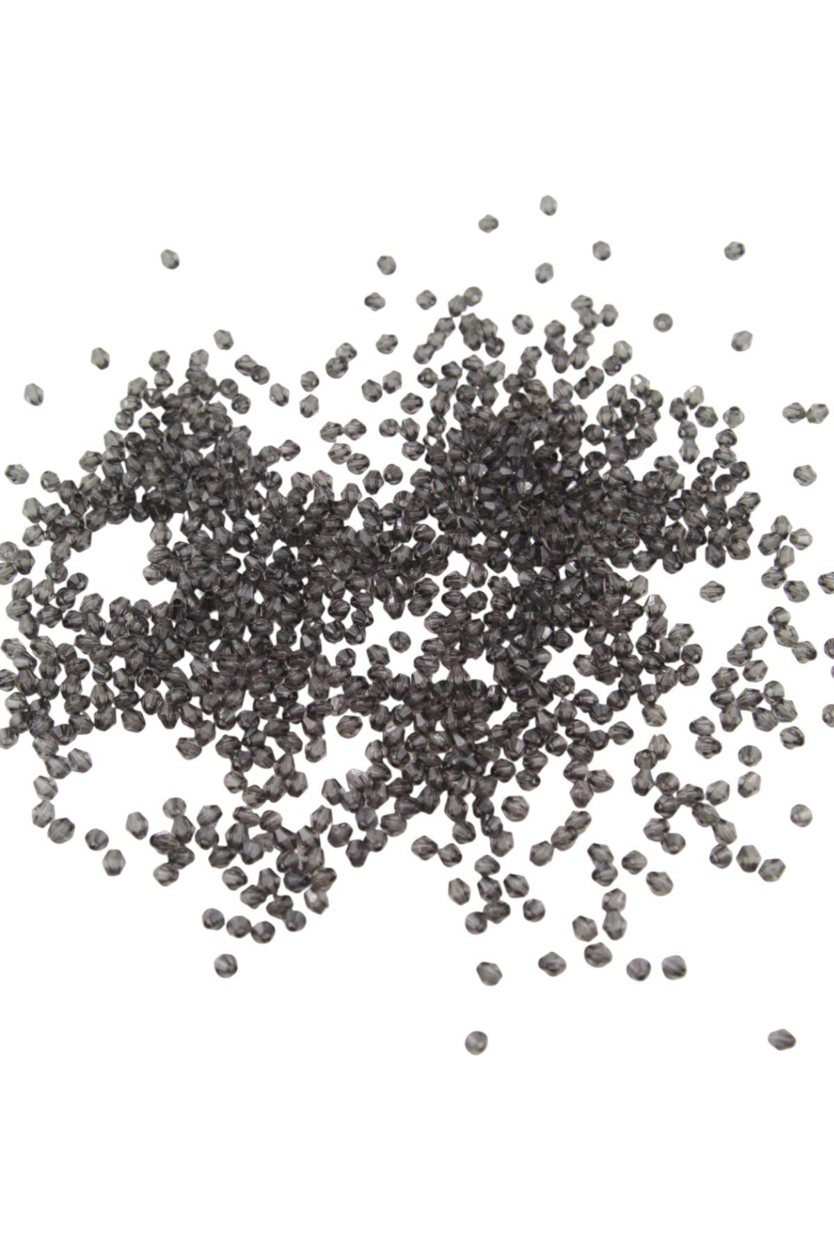 Antra 4 mm Piramit Akrilik Boncuk Akseuar Takı Malzeme (25 Gr)
