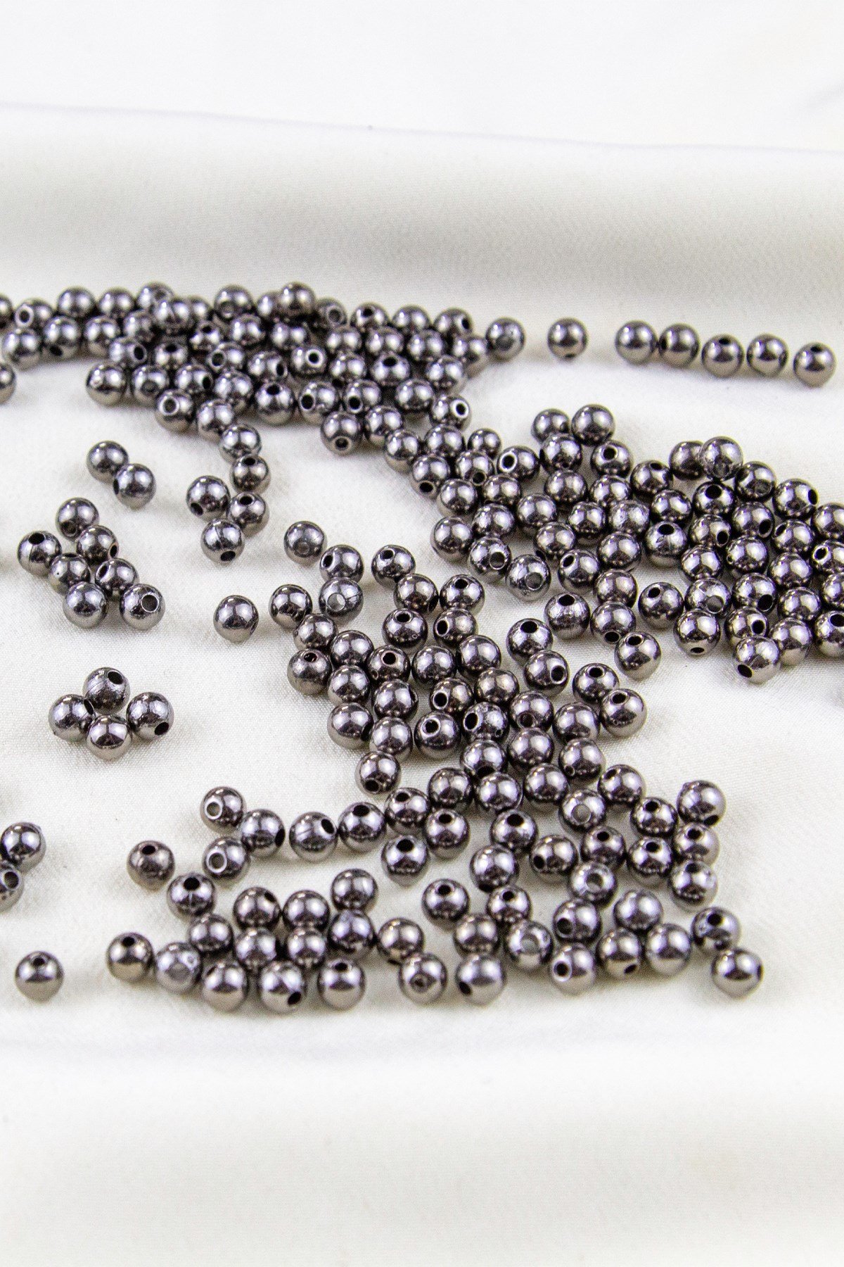 Antra Kaplama 5 mm CCB Plastik İnci Boncuk Aksesuar Malzemesi (25 Gr)
