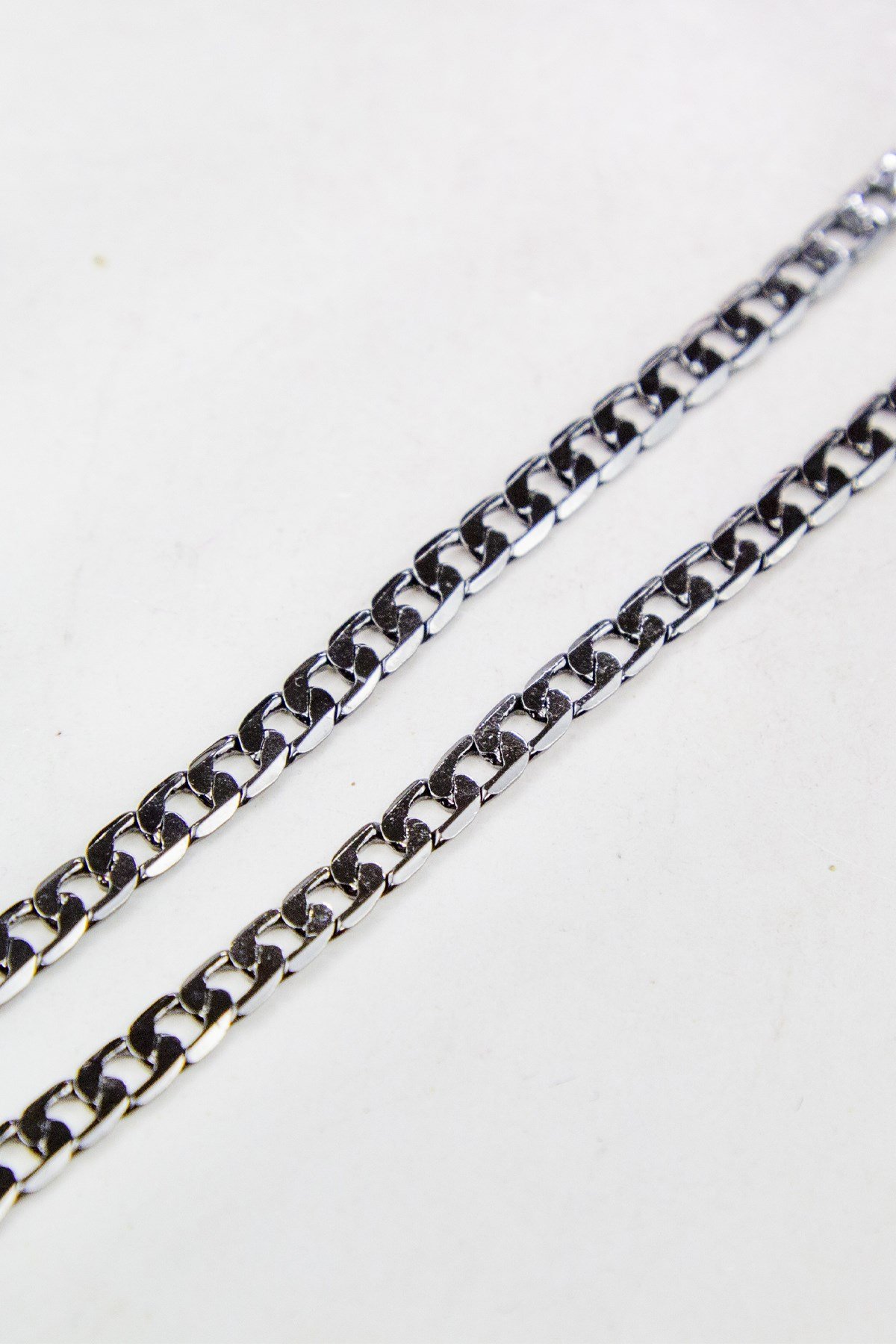 Antrasit 4,5 mm Zincir Aksesuar Takı Malzemesi 2 Metre
