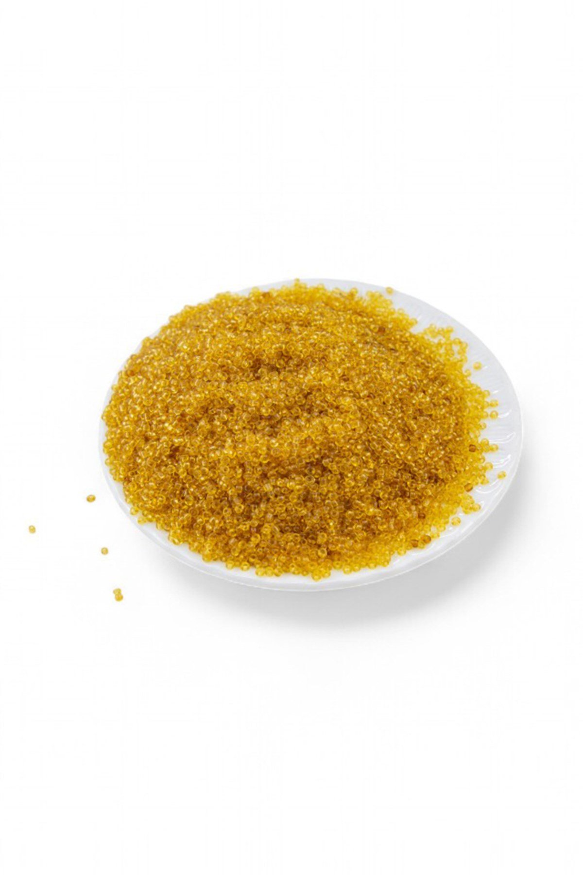 Bal Sarısı (11/0) 2 mm Kum Boncuğu 100 gr