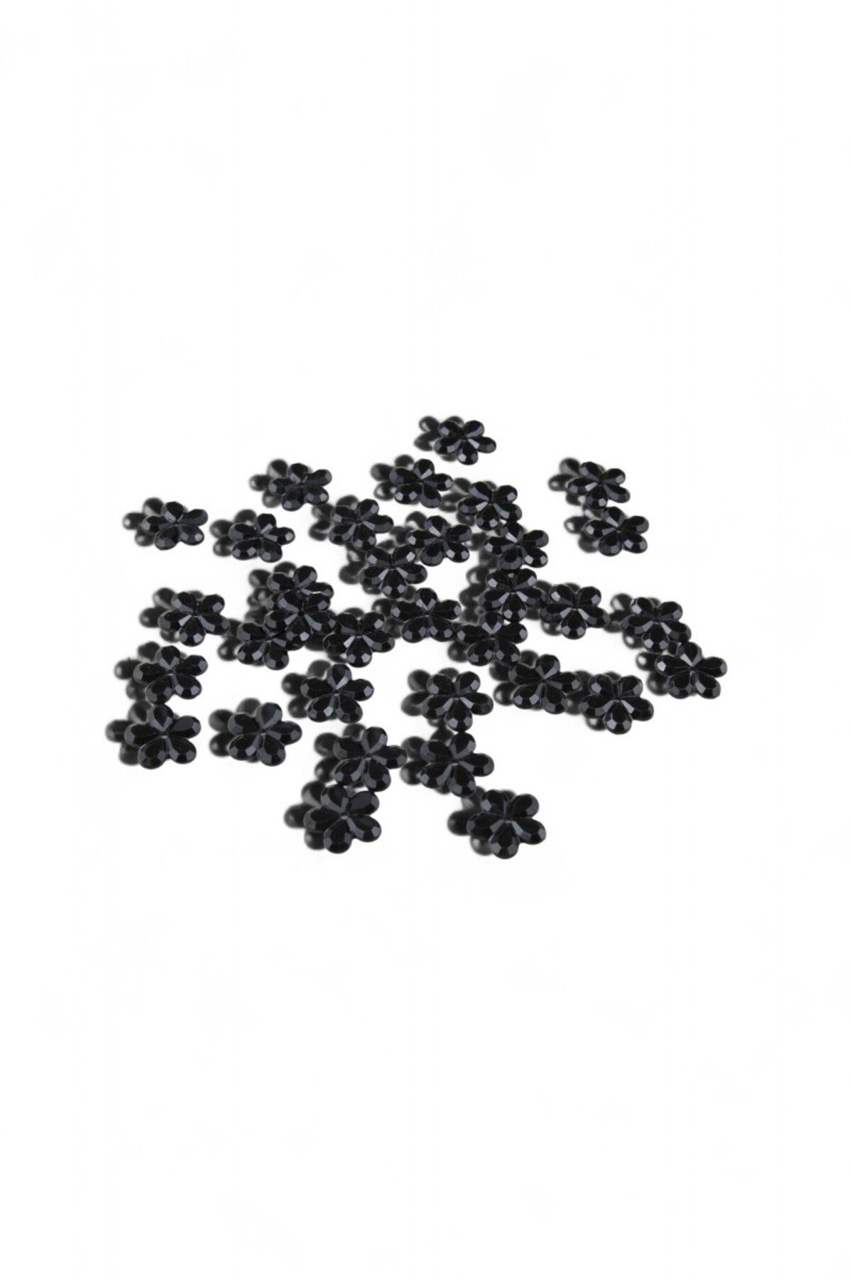 Dikme Taş 21 mm Ortadan Delikli Papatya Desenli (22 Adet)