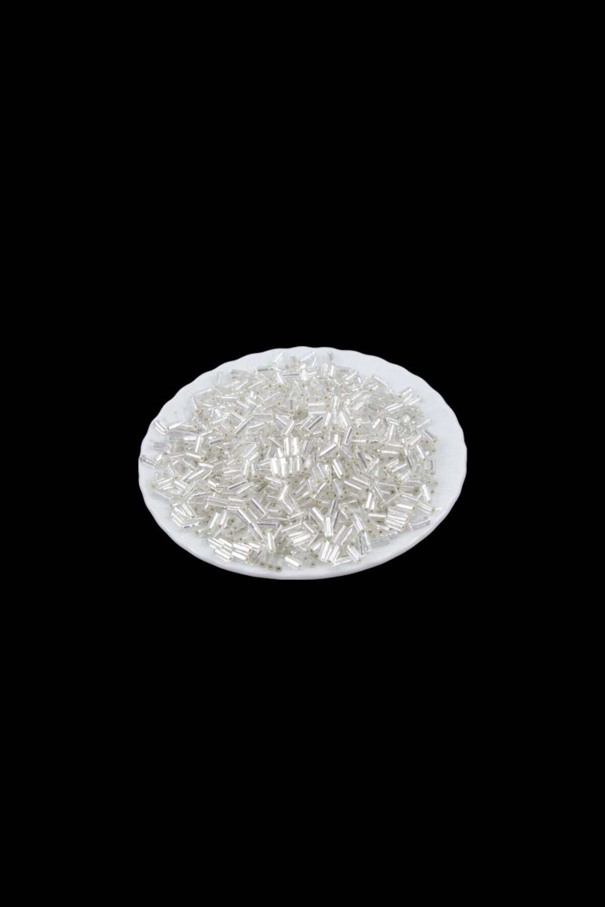Gümüş Boru 6 mm Boncuk 100 Gr