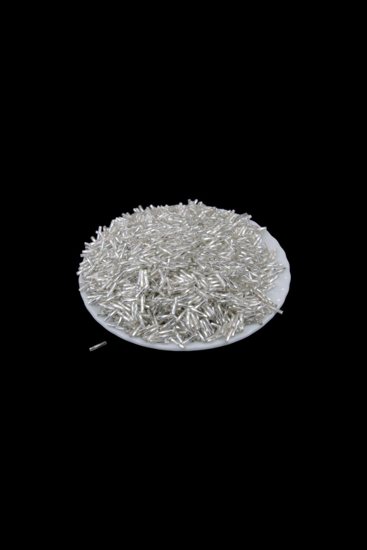 Gümüş Burgulu Boru 10 mm Boncuk 100 Gr