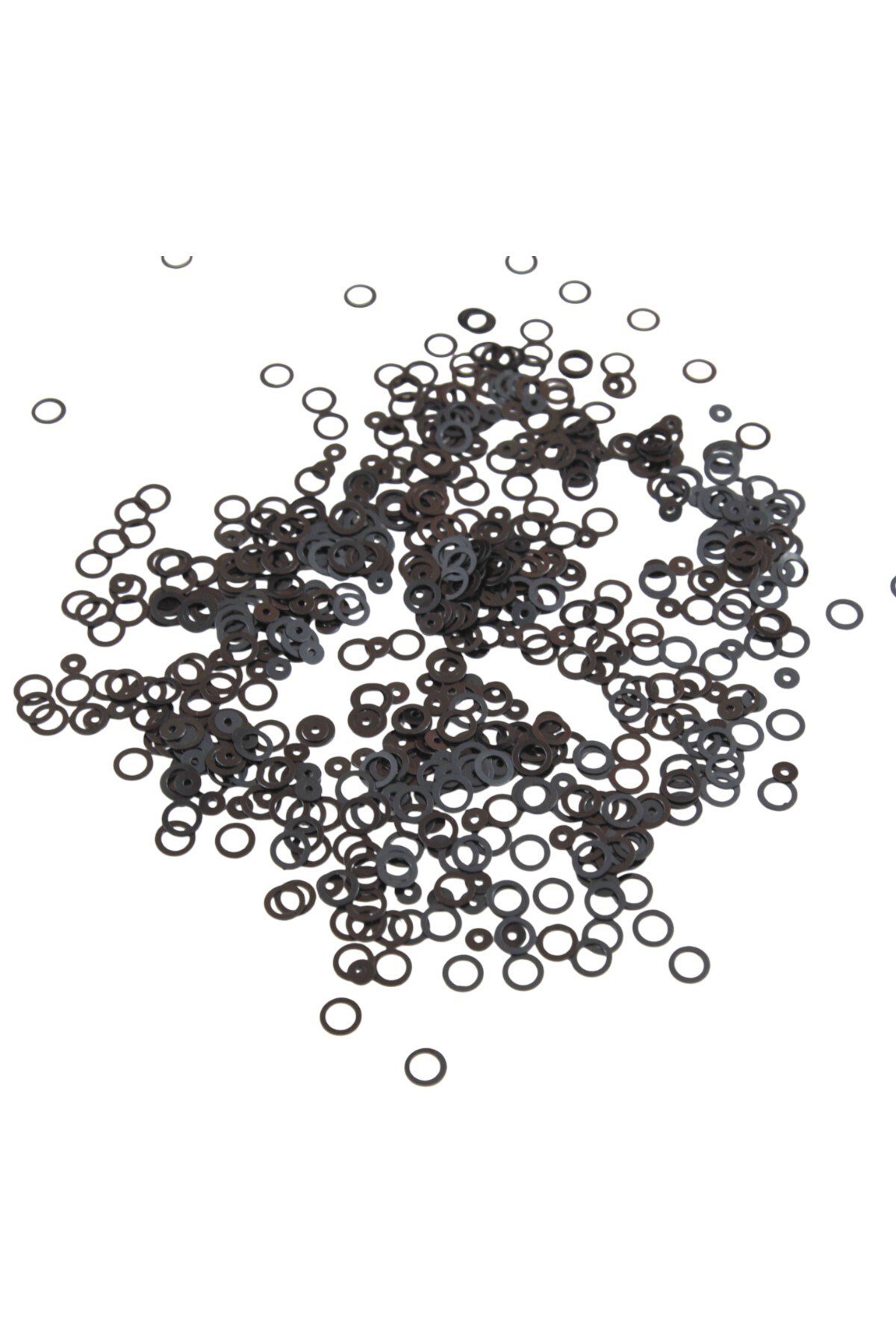 Gümüş Lazer Janjanlı 5x10 mm Yaprak Pul Payet 30 Gr (Tülbent, Oya, Havlu Malzemesi)