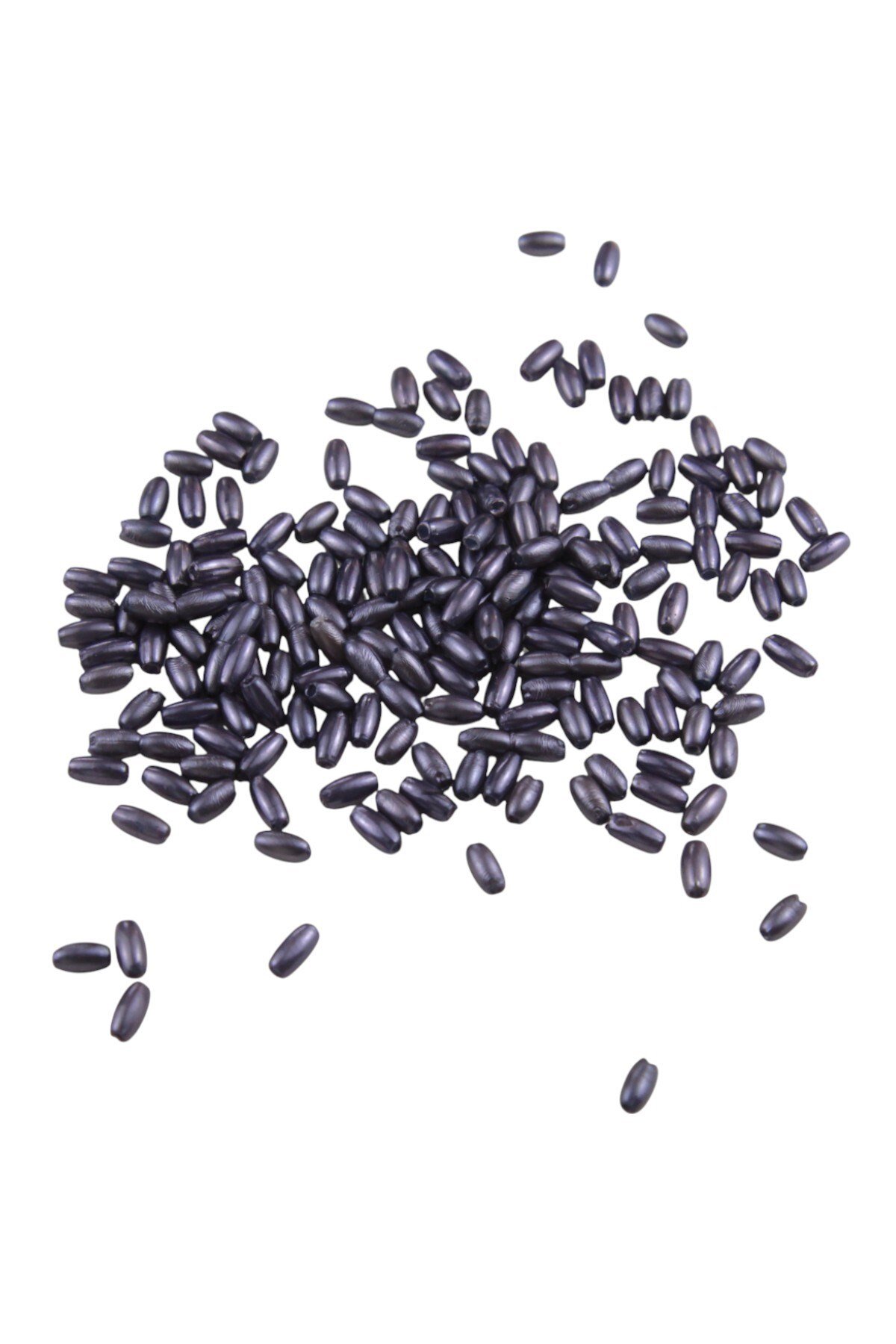 İnci Arpa Boncuk Mat Koyu Gri 3 mm (20 Gr Ortalama 600 Adet)
