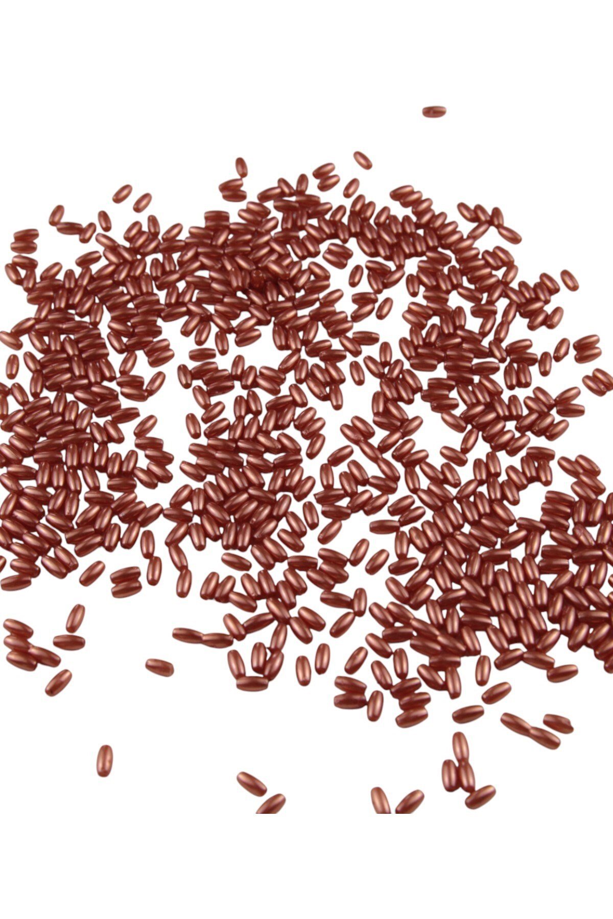 İnci Arpa Boncuk Oranj Tonu 3x6 mm (20 Gr Ortalama 600 Adet)