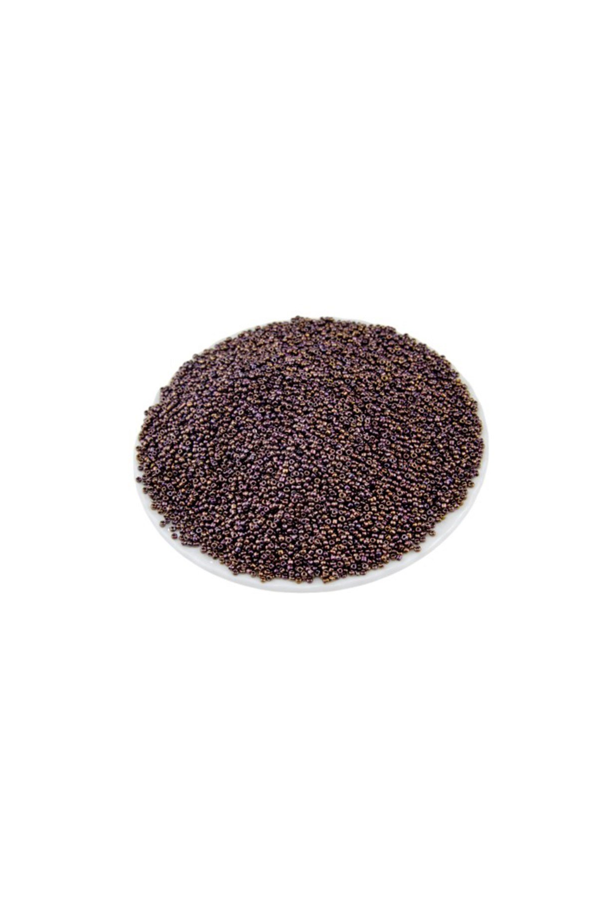 Kaplama Acı Kahverengi (11/0) 2 mm Kum Boncuğu 100 gr