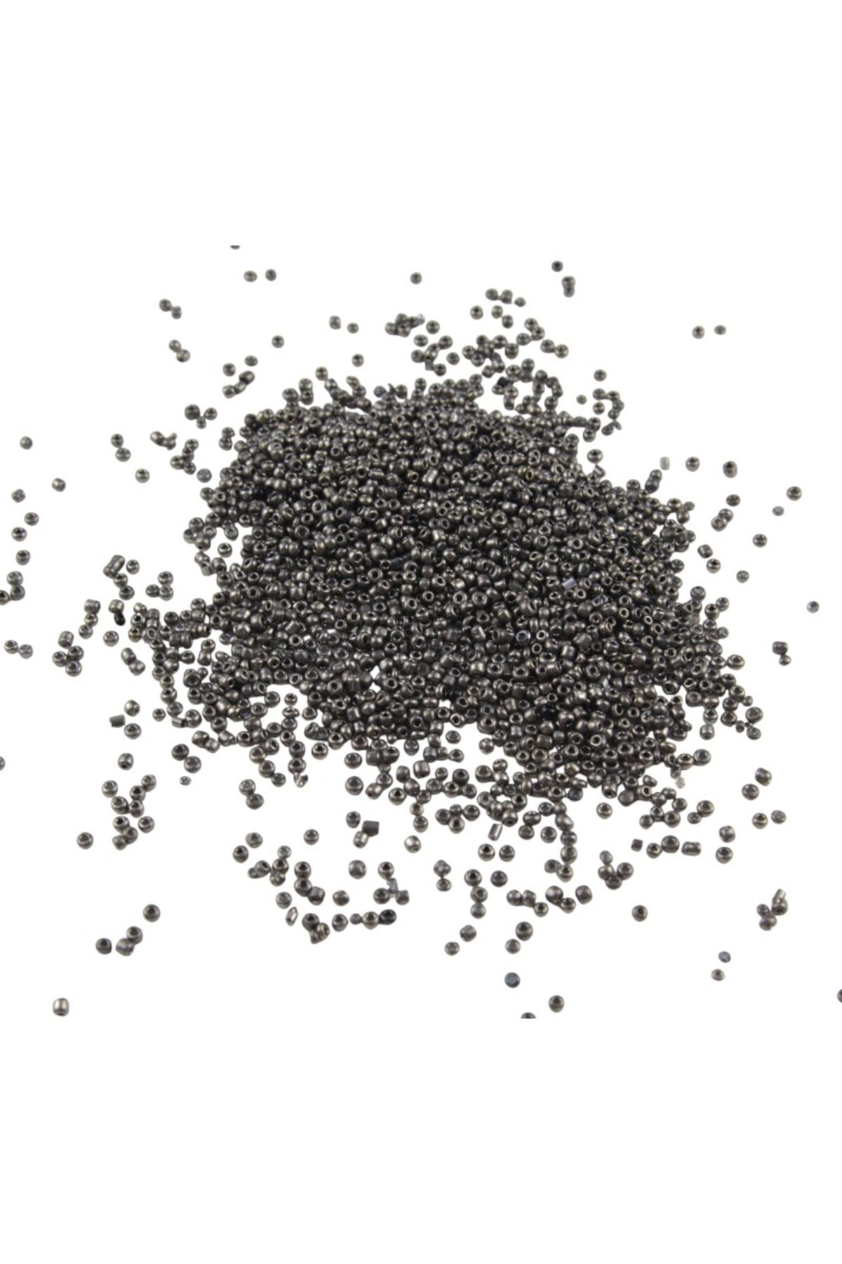 Kaplama Antrasit 3 mm 08 Kum Boncuk (100 Gr 6000 Adet)