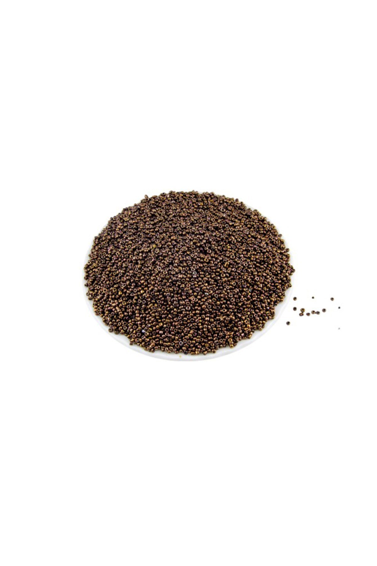 Kaplama Kahve (11/0) 2 mm Kum Boncuğu 100 gr