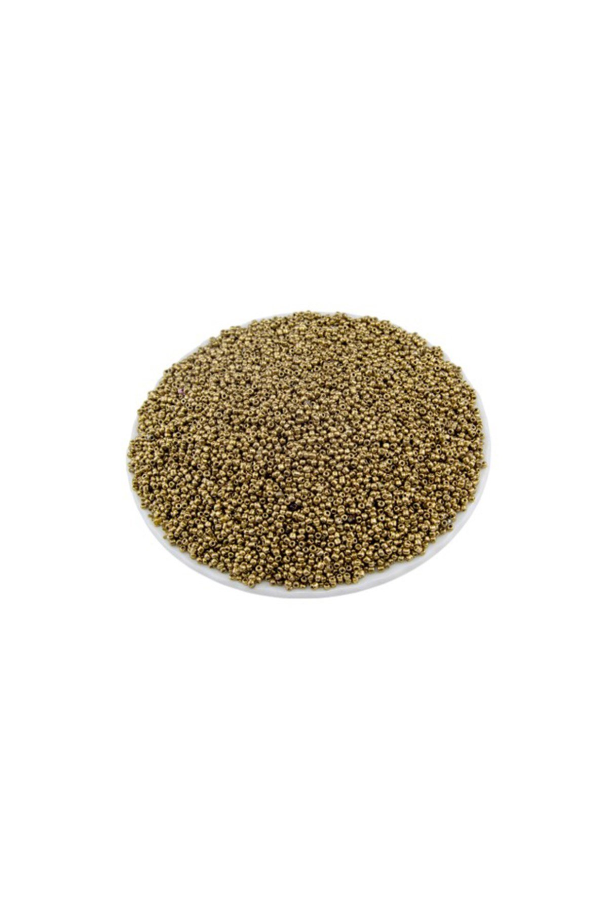 Kaplama Osmanlı Rengi (11/0) 2 mm Kum Boncuğu 100 gr