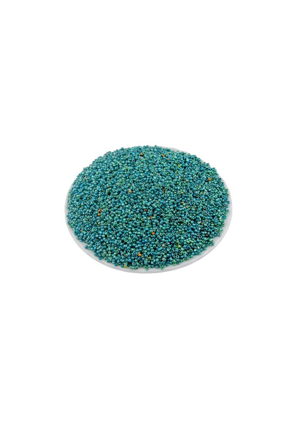 Kaplama Turkuaz (11/0) 2 mm Kum Boncuğu 100 gr