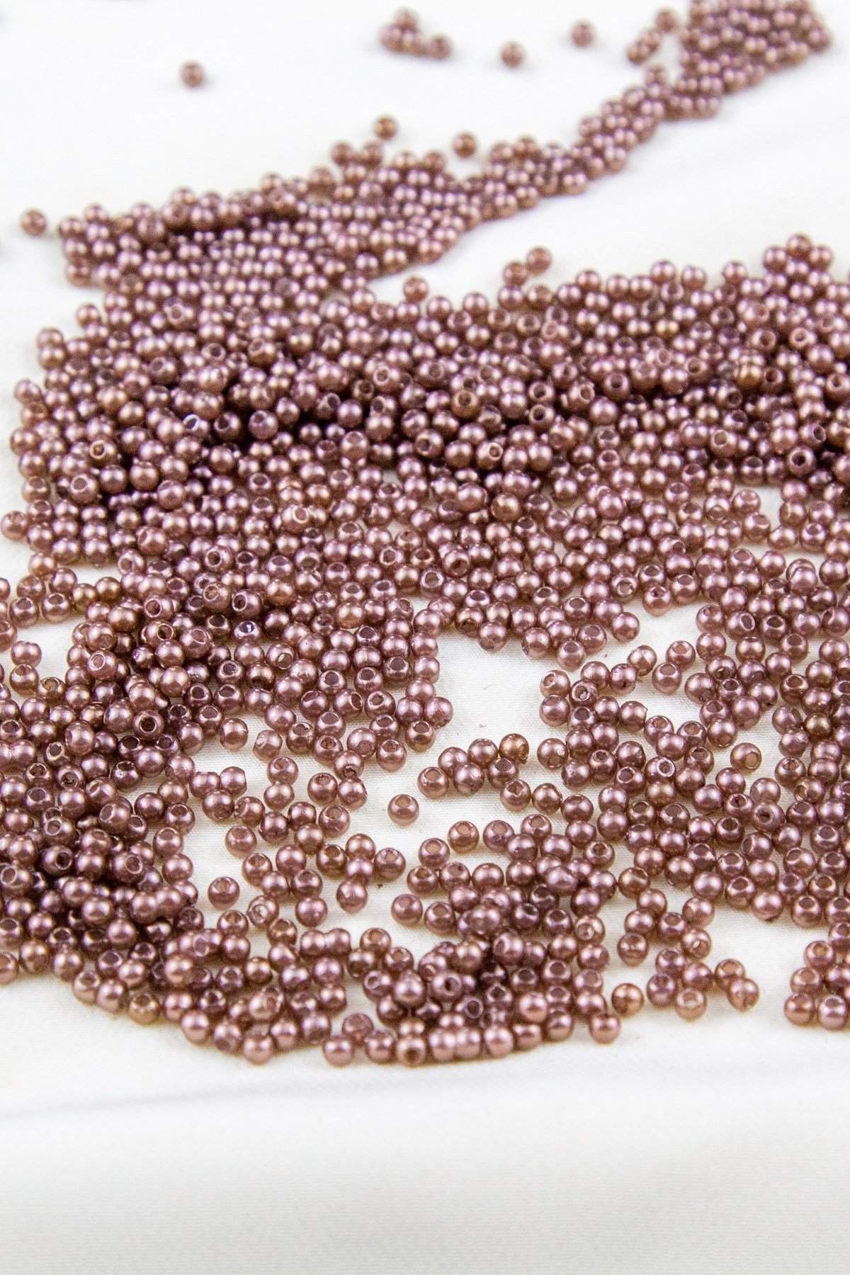 Karamel 3 mm Plastik İnci Boncuk Takı Aksesuar Malzemesi (25 Gr)