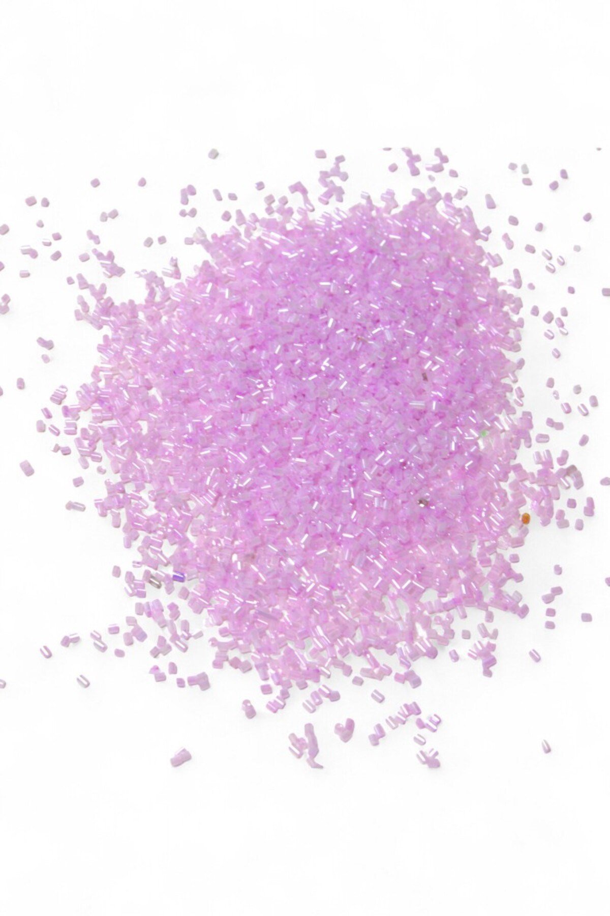 Kesme Boncuk Açık Leylak 2x1,5 mm (100 Gr 4000 Adet)