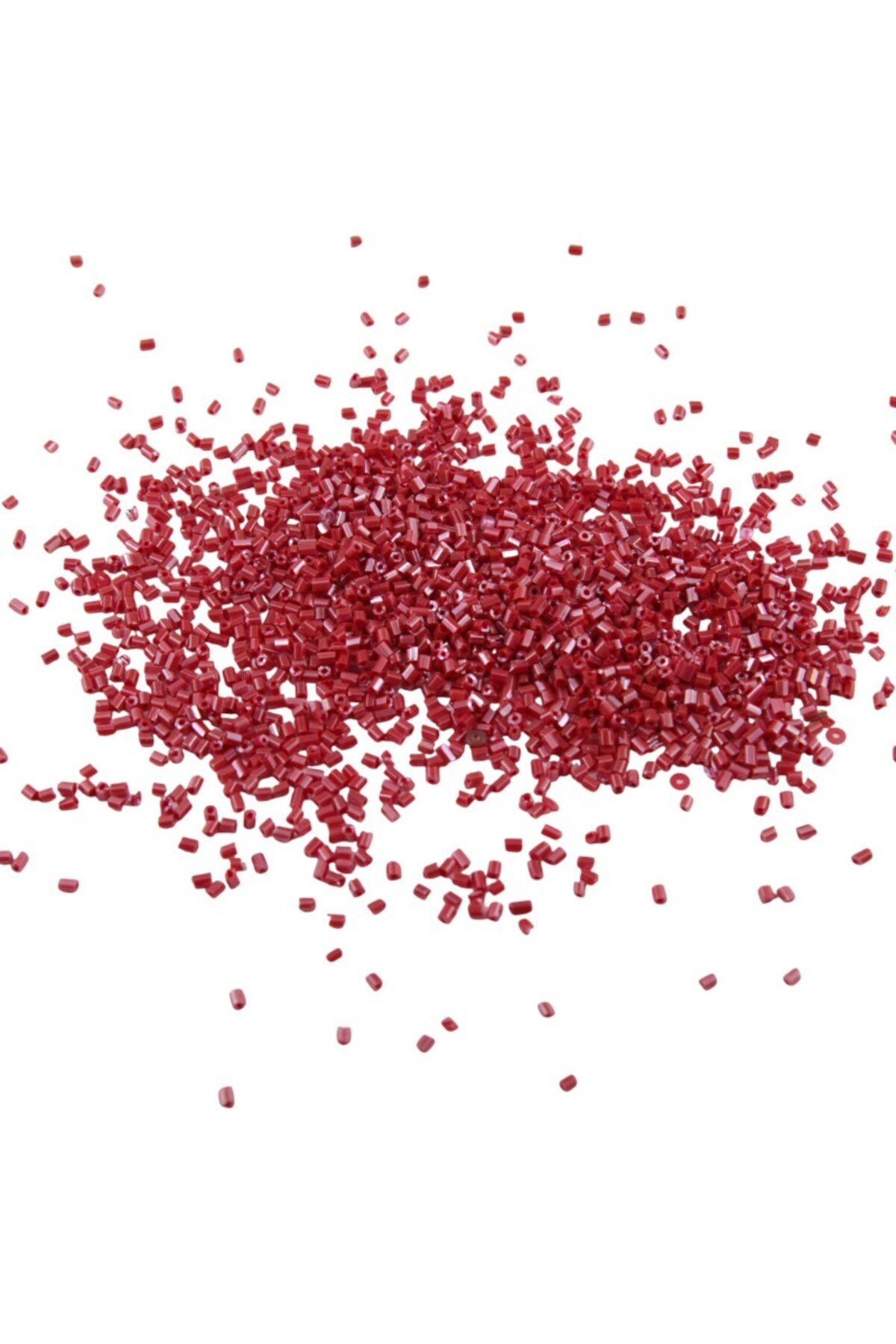Kesme Boncuk Al Kırmızı 2x1,5 mm (100 Gr 4000 Adet)