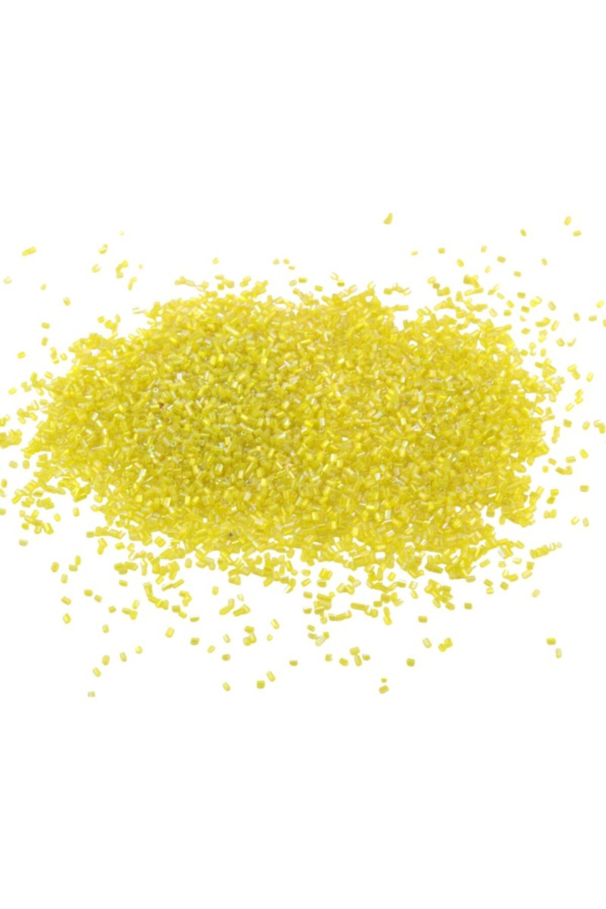 Kesme Boncuk Az Janjan Sarı 2x1,5 mm (100 Gr 4000 Adet)