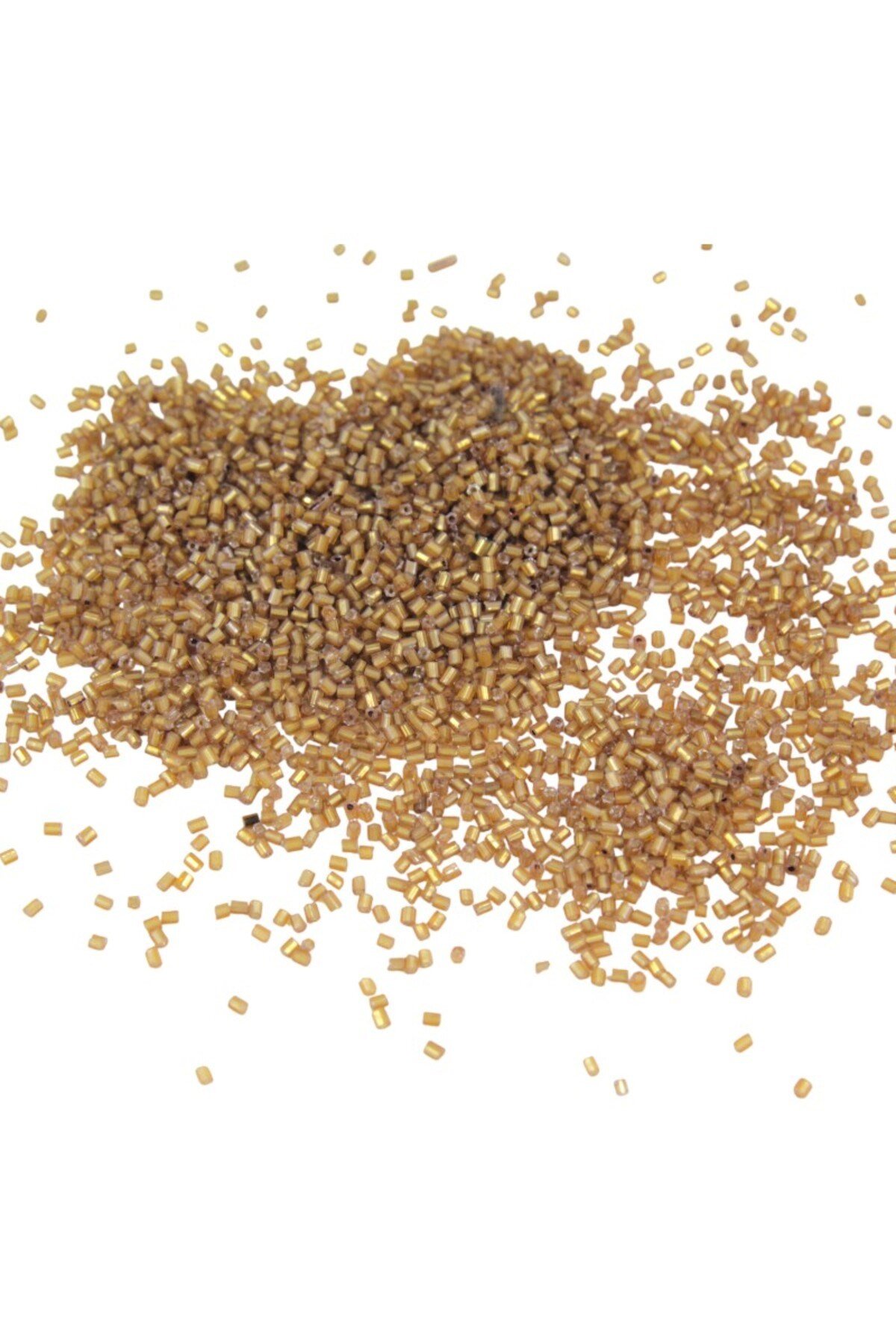 Kesme Boncuk Bal Rengi 2x1,5 mm (100 Gr 4000 Adet)