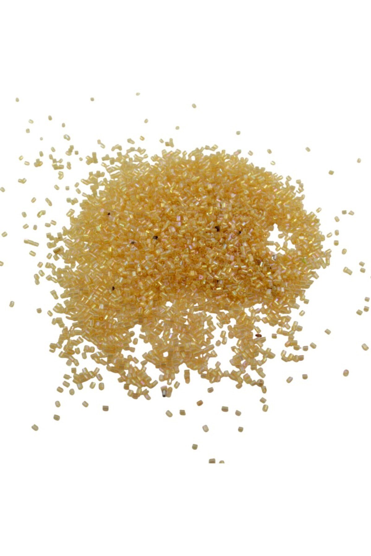 Kesme Boncuk Bal Sarısı 2x1,5 mm (100 Gr 4000 Adet)