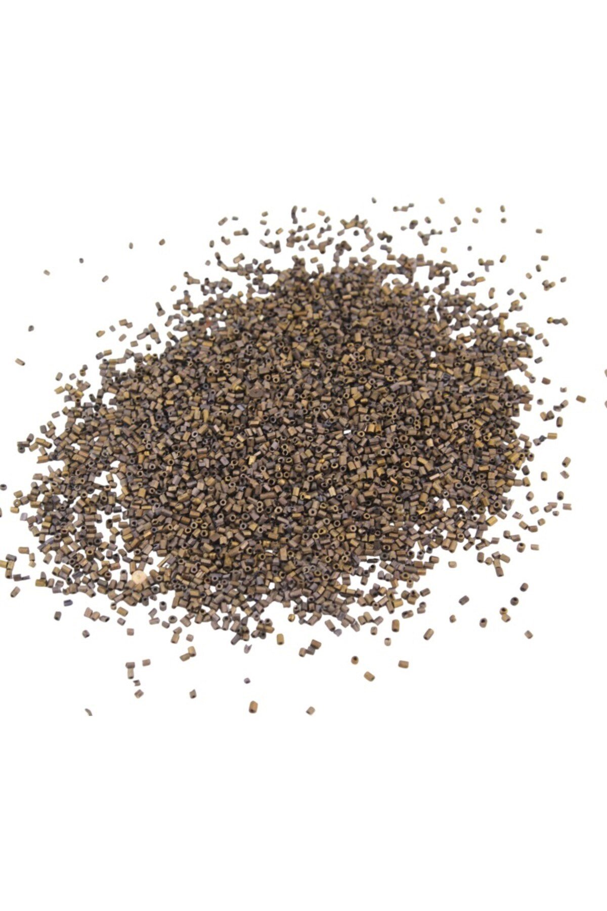 Kesme Boncuk Eskitme Kahve Kaplama 2x1,5 mm (100 Gr 4000 Adet)