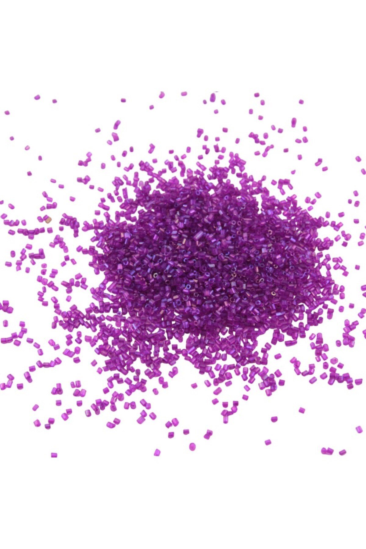 Kesme Boncuk Fuşya 2x1,5 mm (100 Gr 4000 Adet)