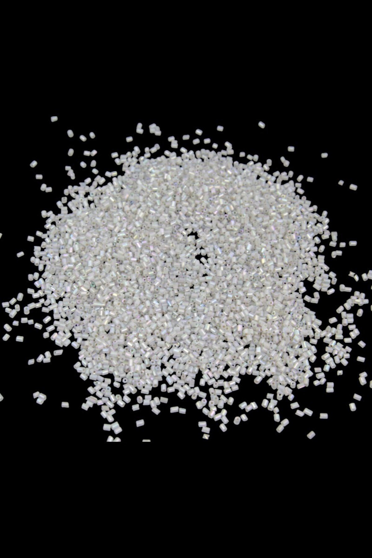 Kesme Boncuk Gri Janjan 2x1,5 mm (100 Gr 4000 Adet)