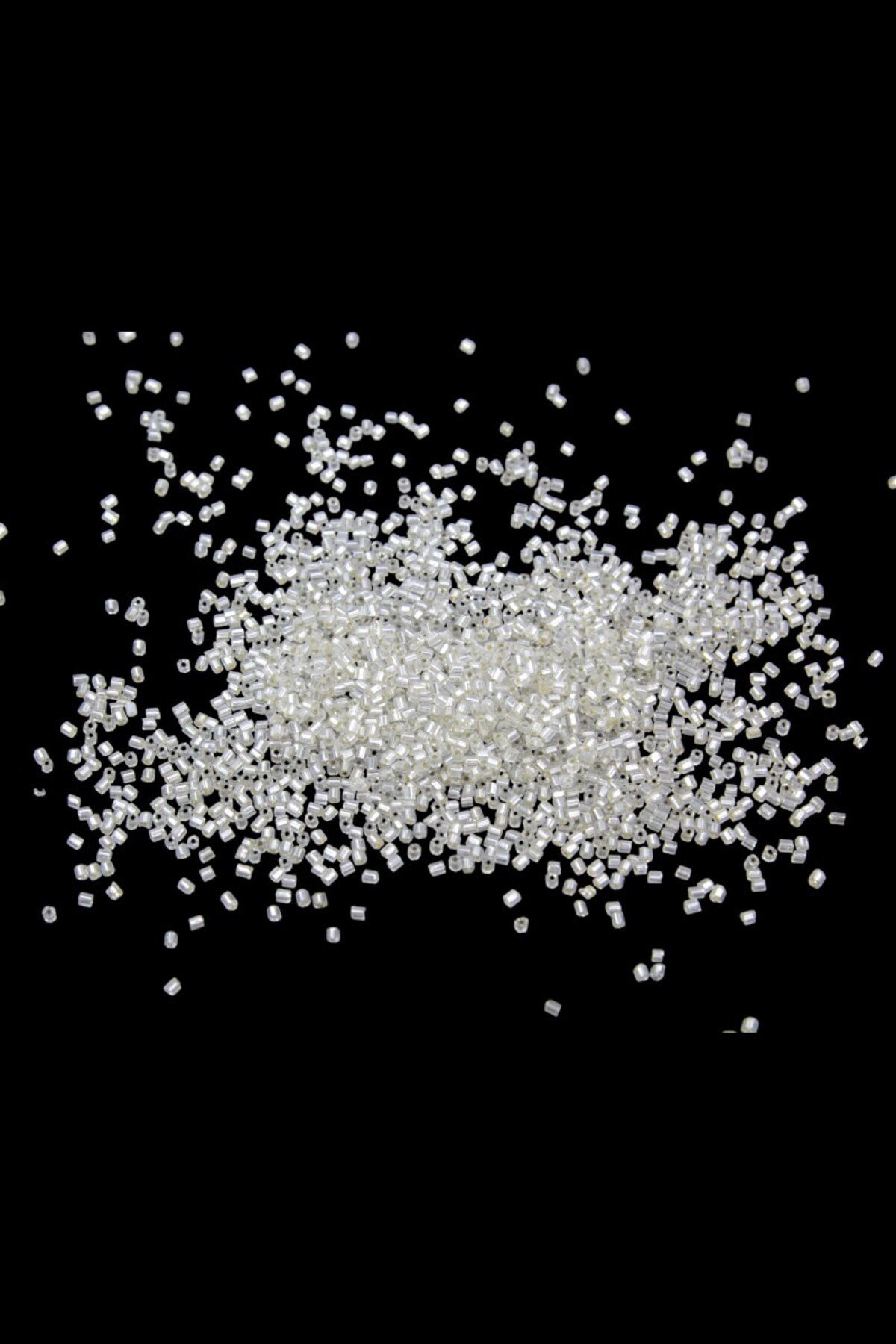 Kesme Boncuk Gümüş Kesme 2x1,5 mm (50 Gr 2000 Adet)