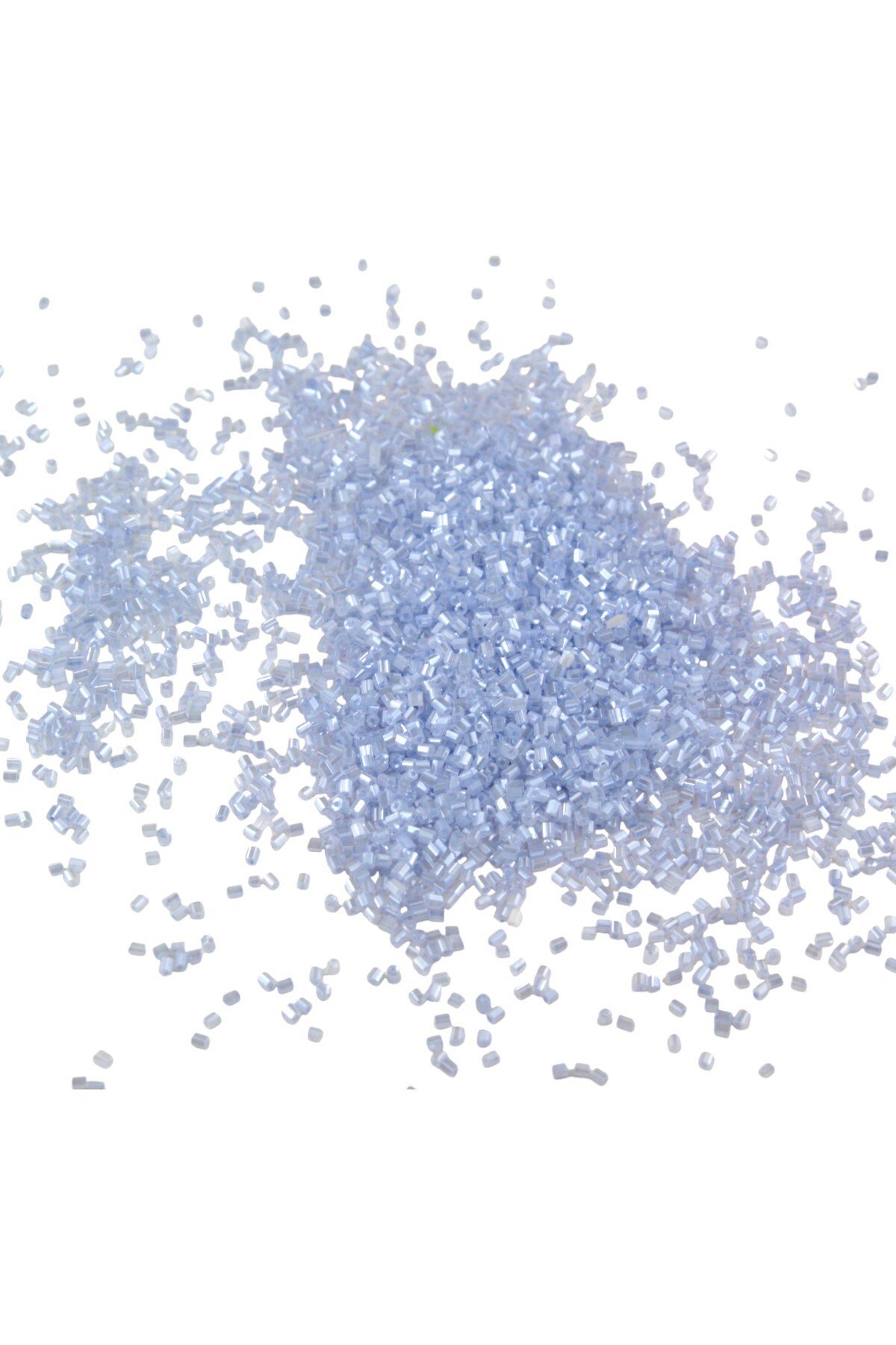 Kesme Boncuk İçten Boyalı İspirto Mavi 2x1,5 mm (100 Gr 4000 Adet)