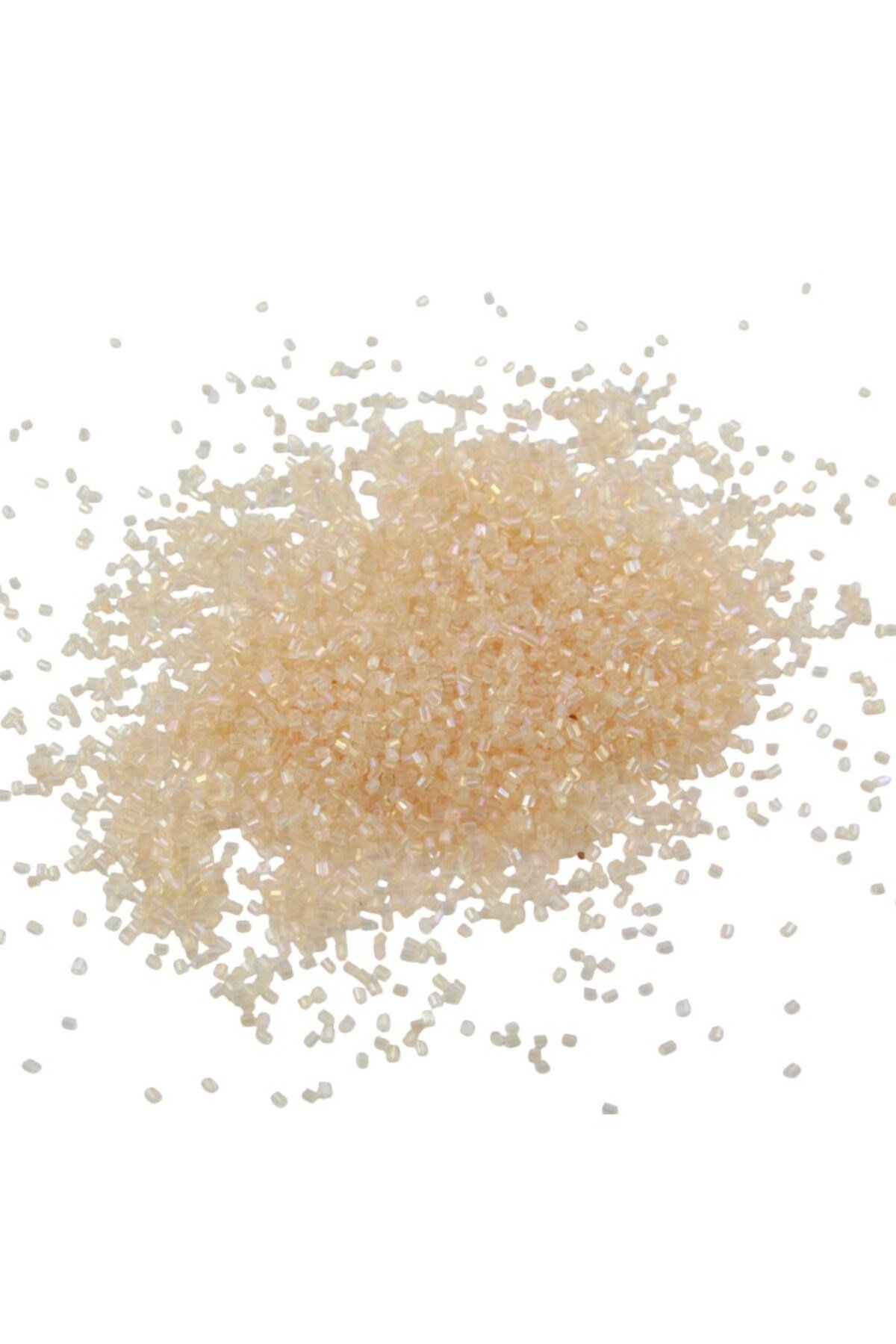 Kesme Boncuk Janjan Bej 2x1,5 mm (100 Gr 4000 Adet)
