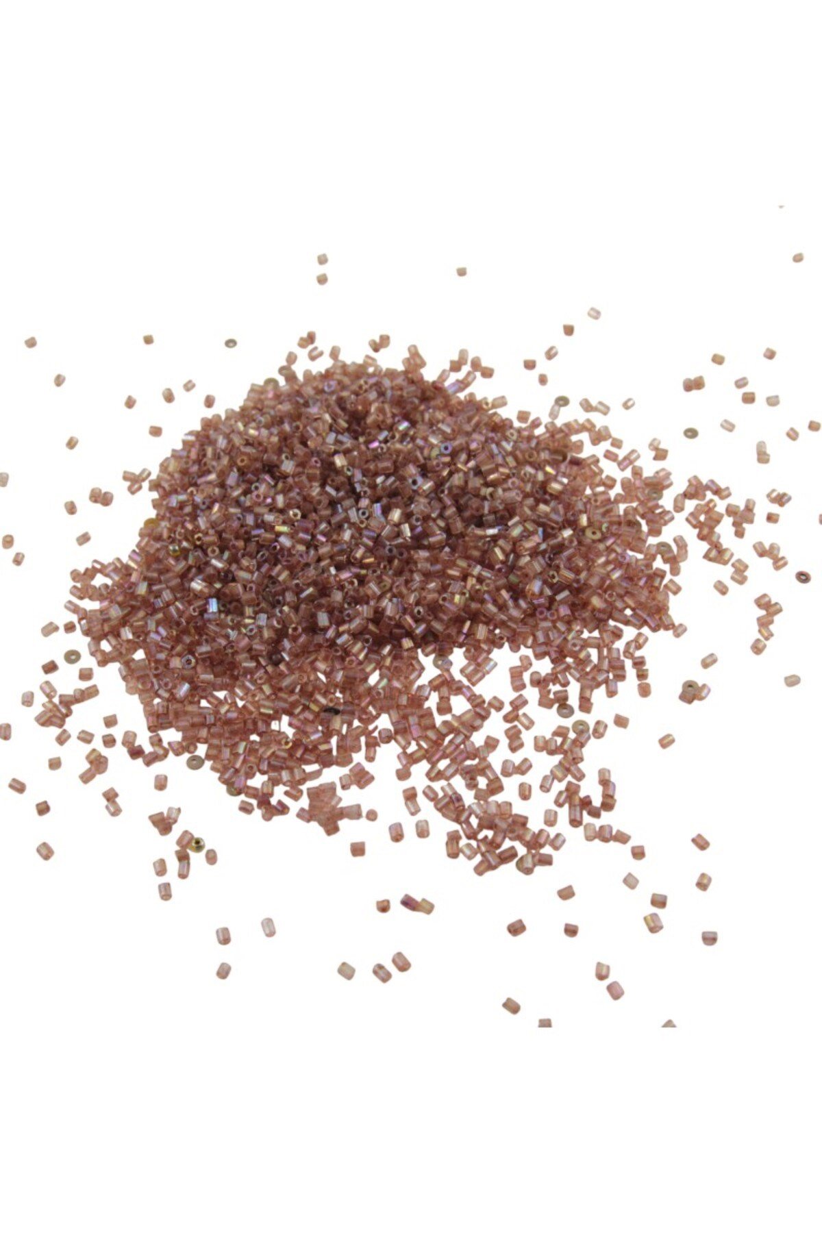 Kesme Boncuk Karamel 2x1,5 mm (100 Gr 4000 Adet)