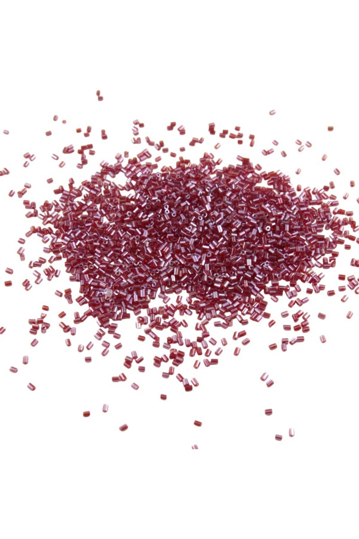 Kesme Boncuk Kırmızı 2x1,5 mm (100 Gr 4000 Adet)