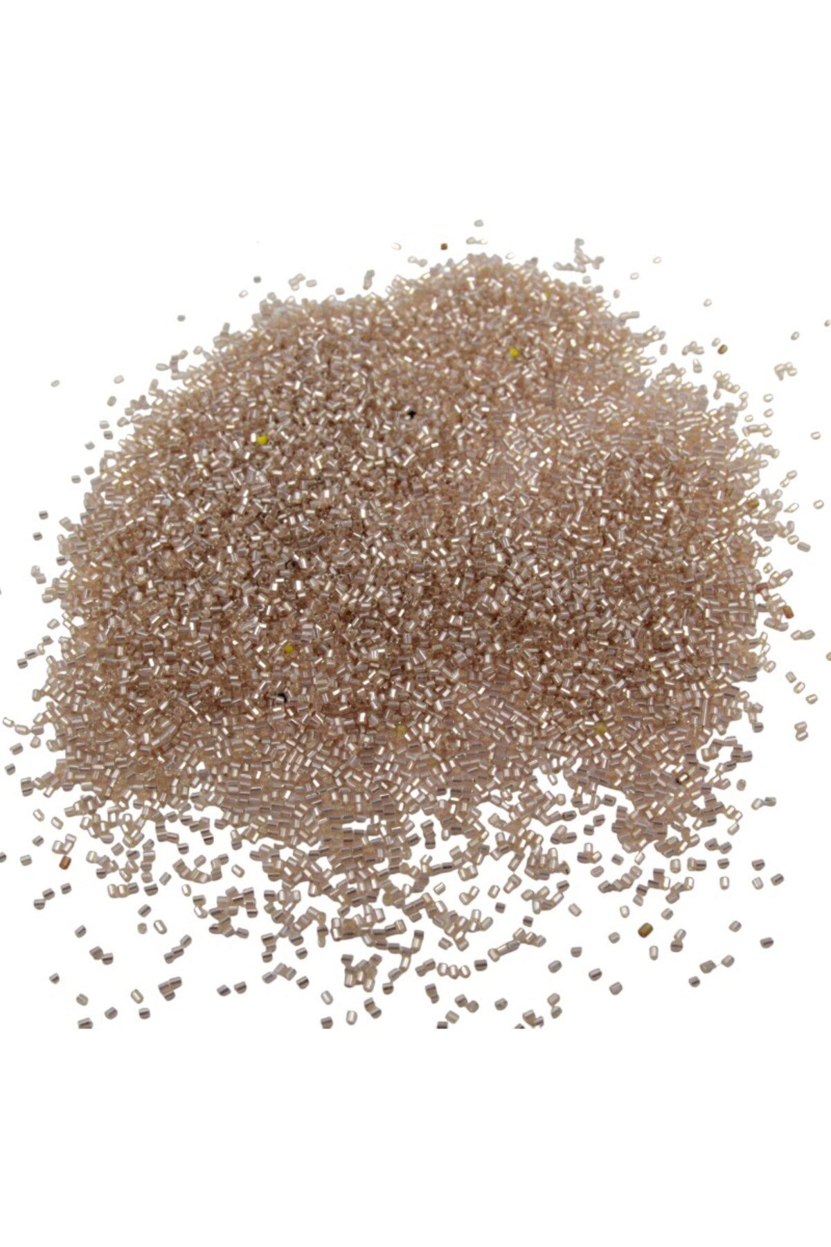Kesme Boncuk Kristal Açık Pembe 2x1,5 mm (100 Gr 4000 Adet)