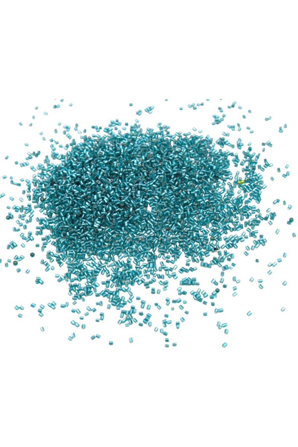 Kesme Boncuk Kristal İndigo 2x1,5 mm (100 Gr 4000 Adet)