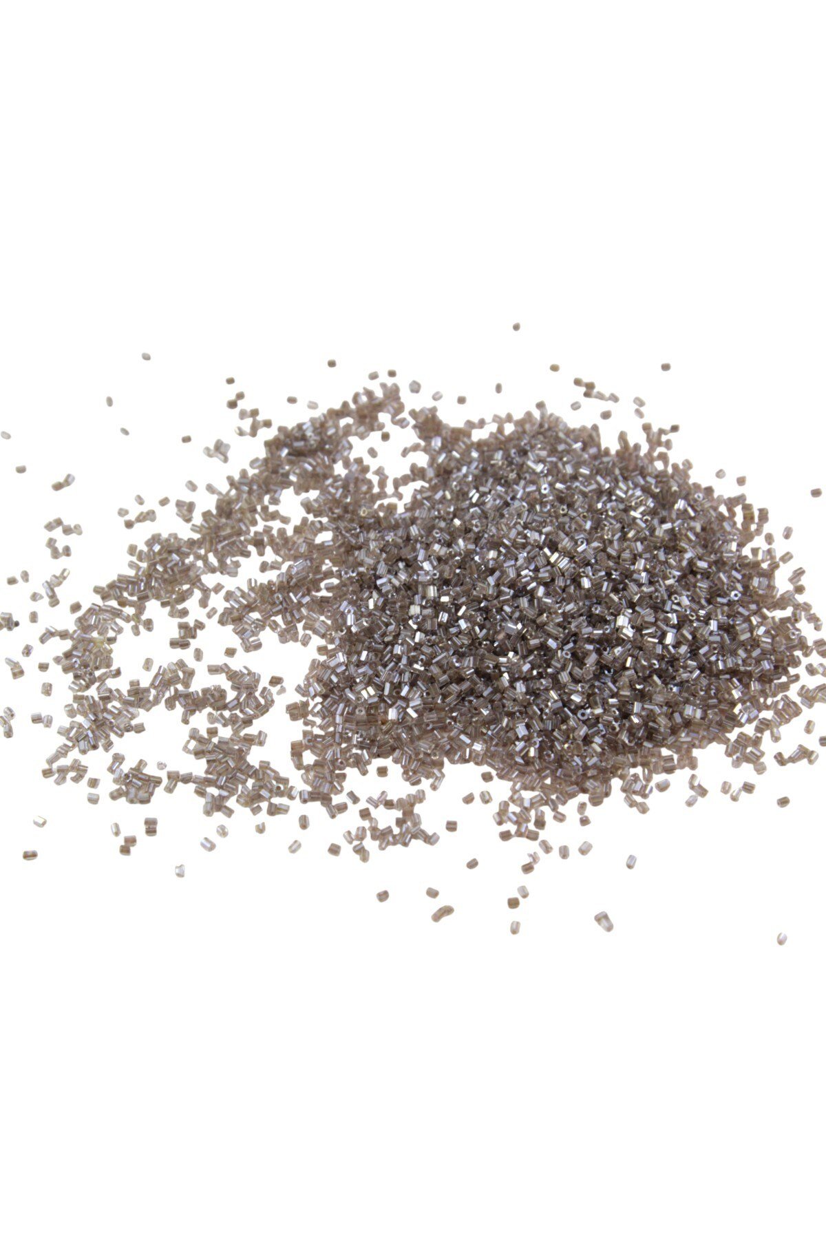 Kesme Boncuk Kristal Kahverengi 2x1,5 mm (100 Gr 4000 Adet)