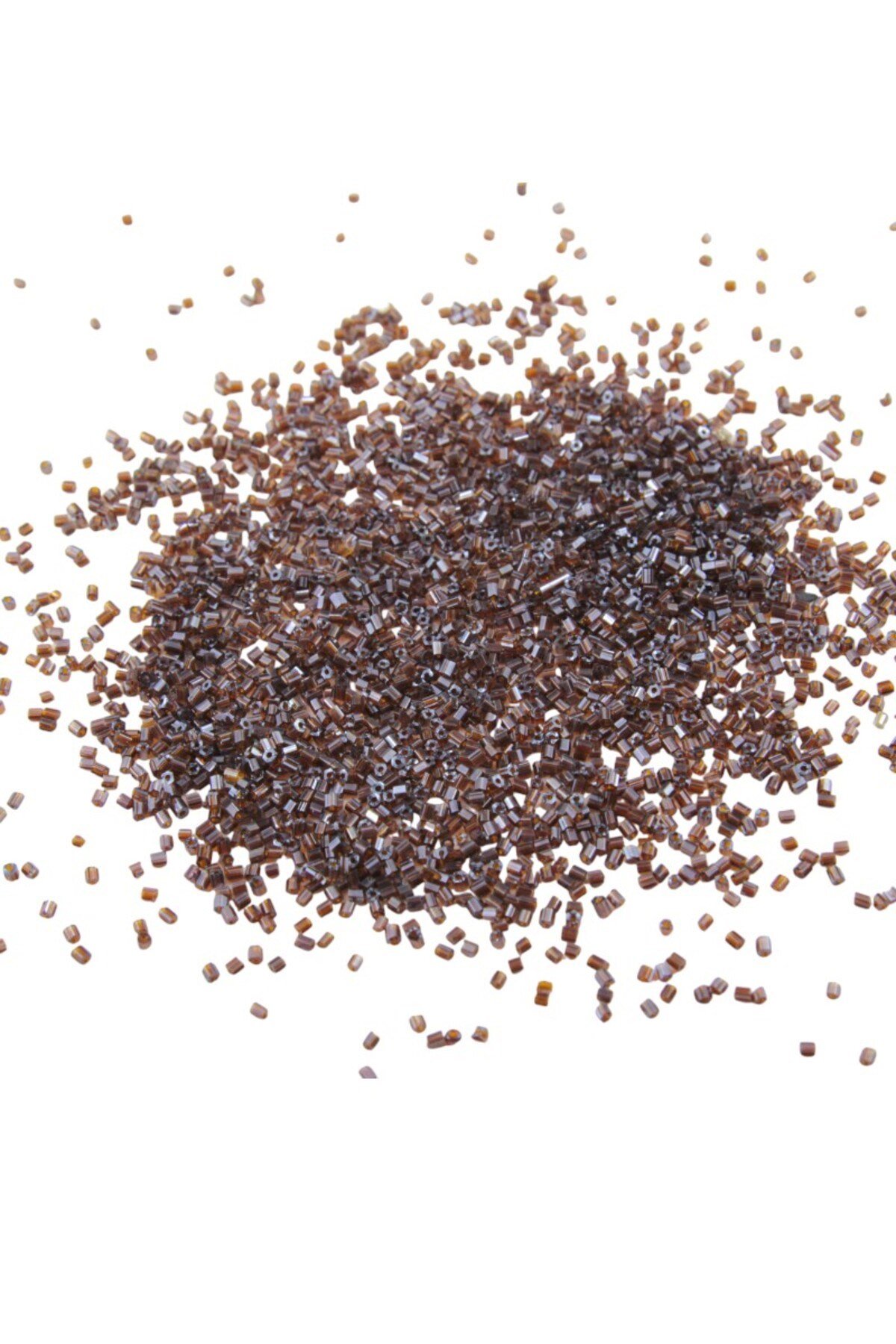 Kesme Boncuk Mürdüm Kahve 2x1,5 mm (90 Gr)