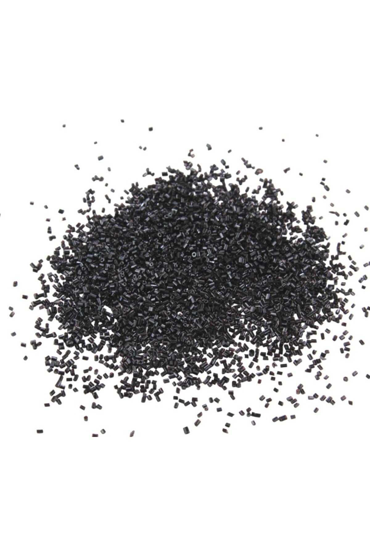 Kesme Boncuk Siyah 2x1,5 mm (100 Gr 4000 Adet)